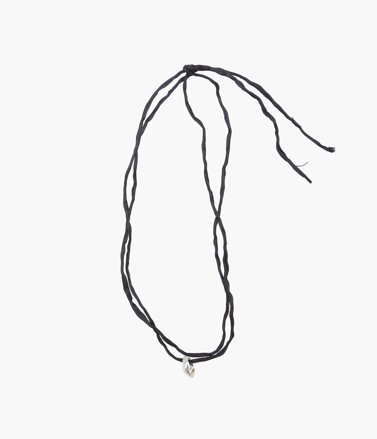 P.NINA ''VENUS PEARL NECKLACE''(BLACK)