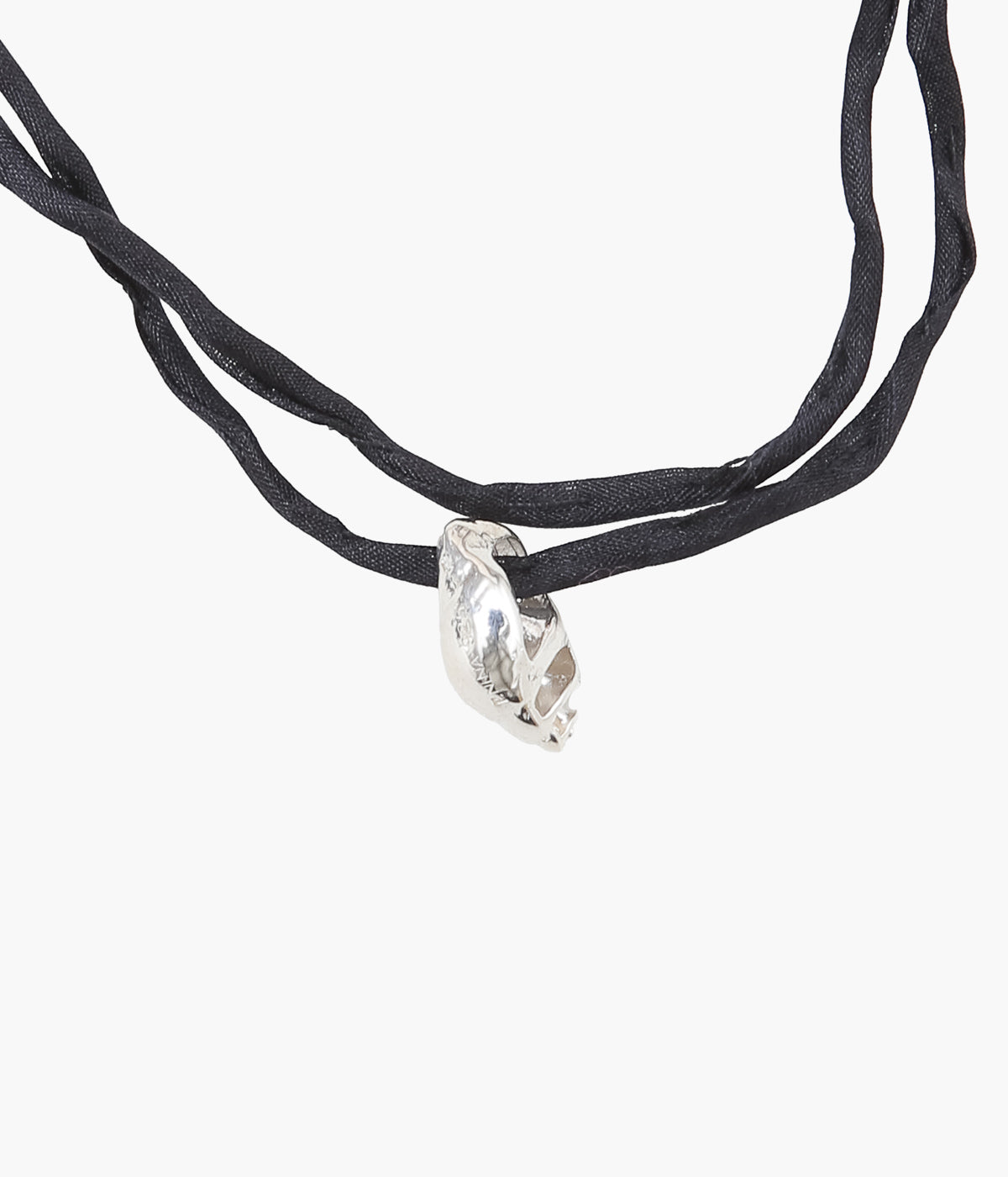 P.NINA ''VENUS PEARL NECKLACE''(BLACK)