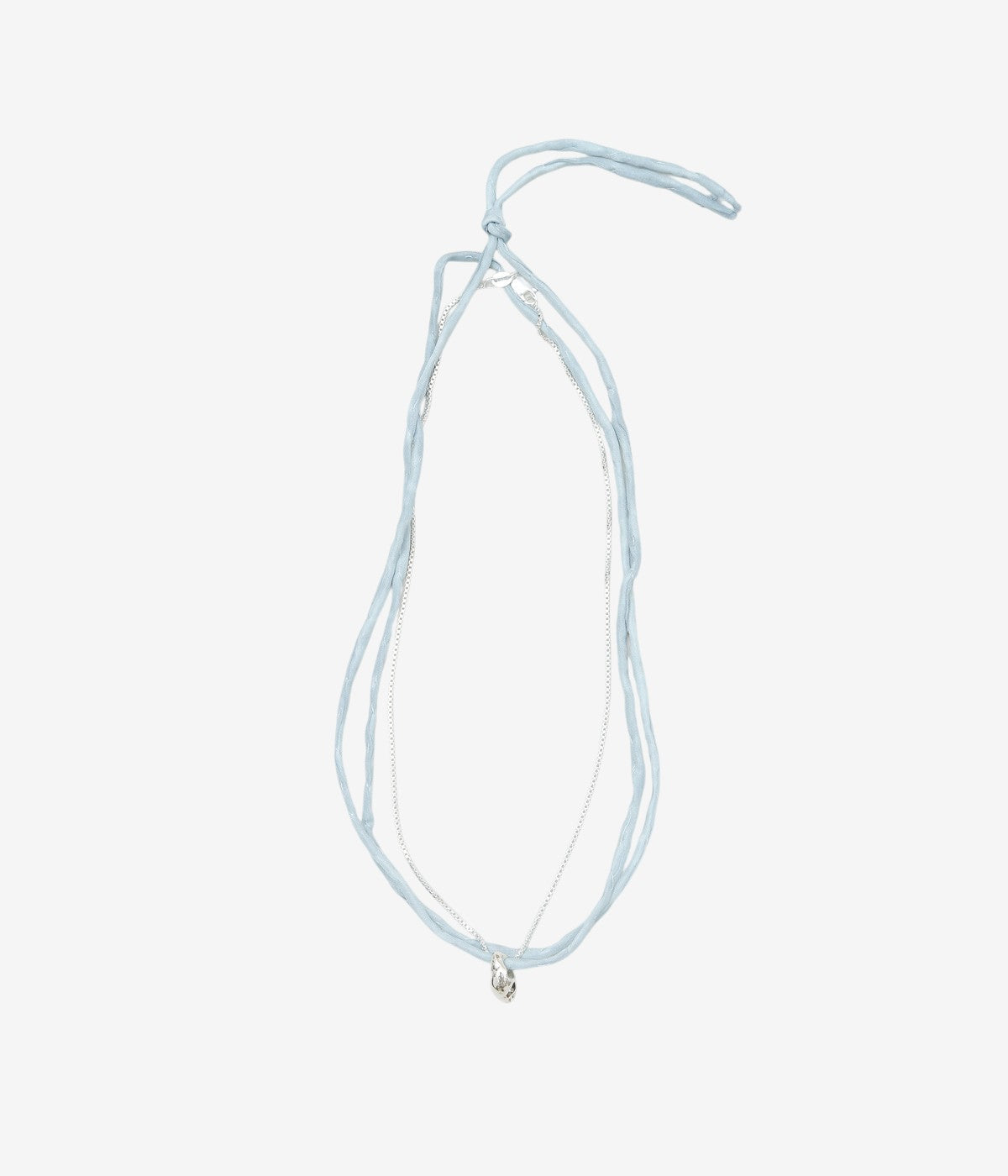 P.NINA ''VENUS PEARL NECKLACE'' (BLUE)