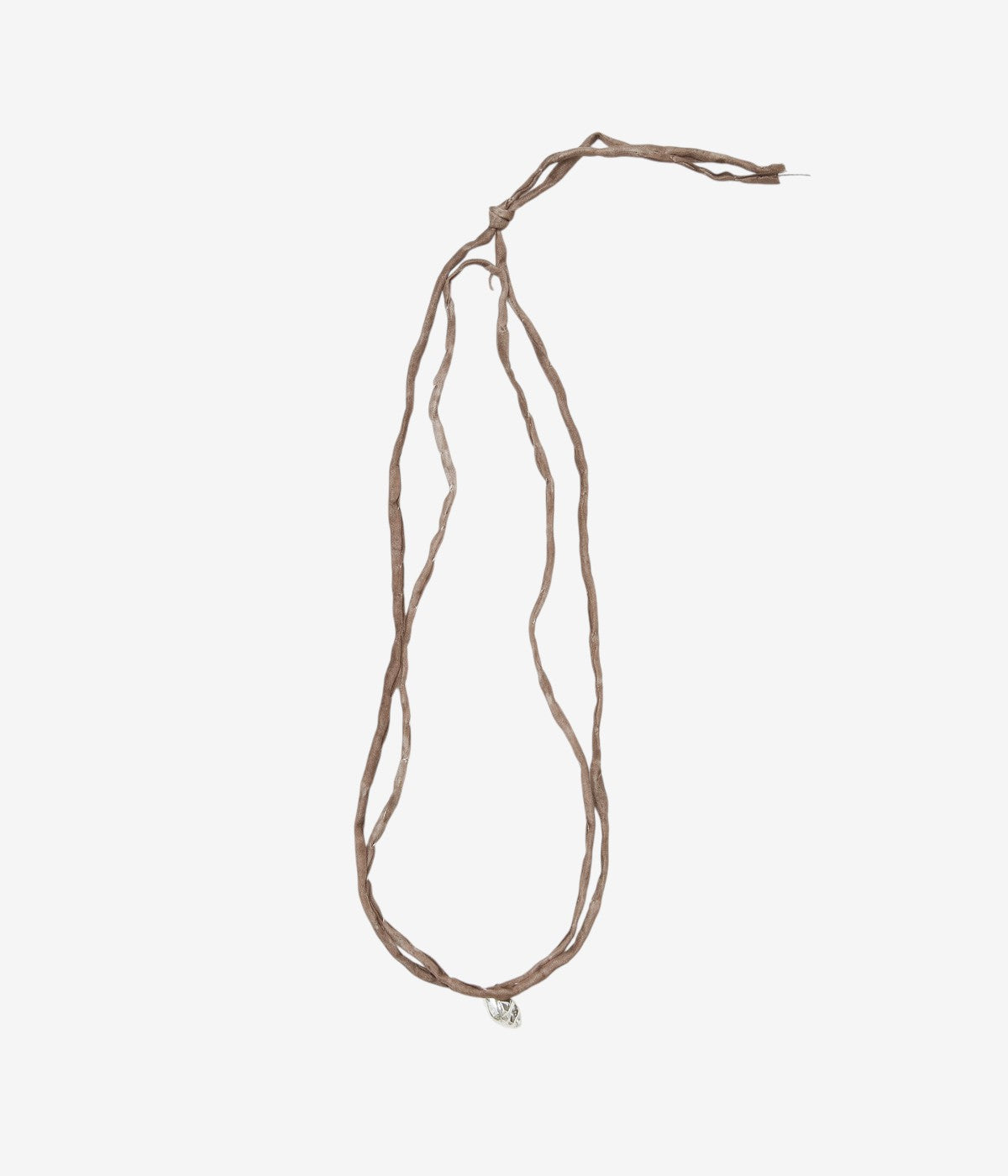P.NINA ''VENUS PEARL NECKLACE'' (BROWN)