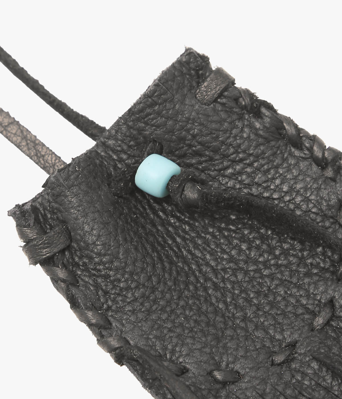PAM DIETRICH "AMULET POUCH DEERSKIN" (BLACK)