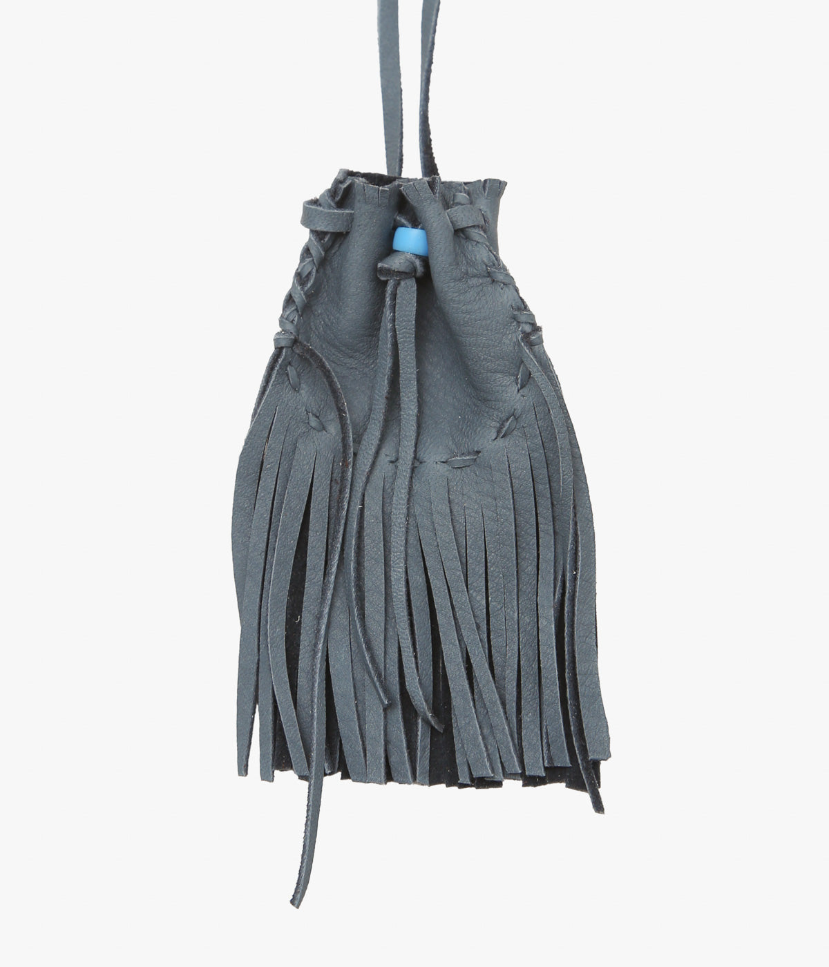 PAM DIETRICH ''AMULET POUCH DEERSKIN'' (GRAY)