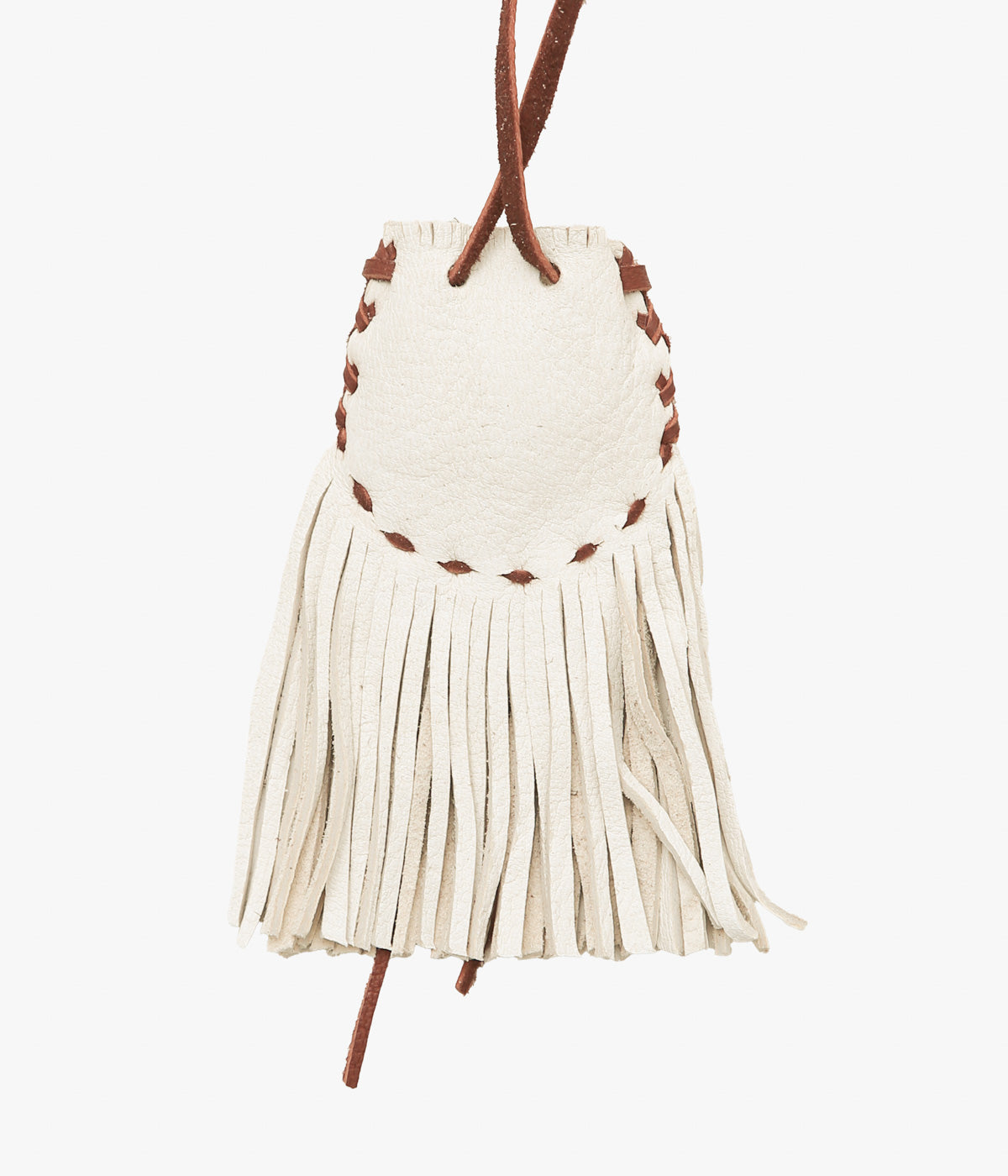 PAM DIETRICH ''AMULET POUCH THUNDERBIRD PAINT'' (CREAM)