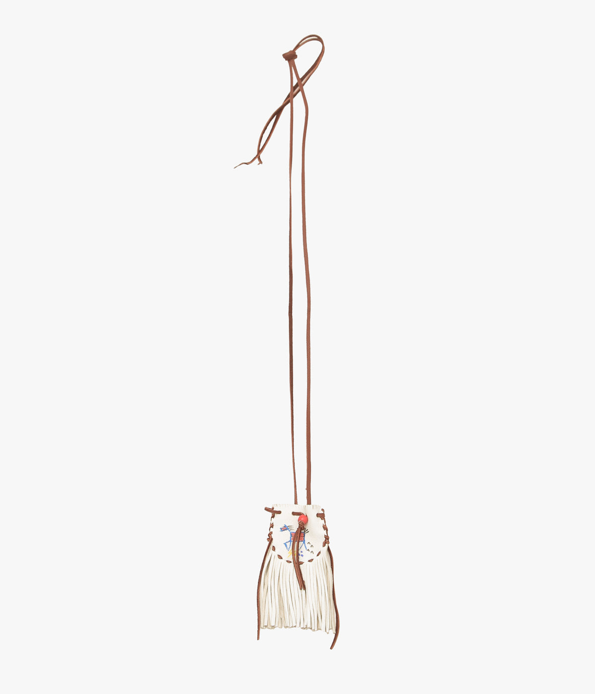 PAM DIETRICH ''AMULET POUCH THUNDERHORSE PAINT'' (CREAM)