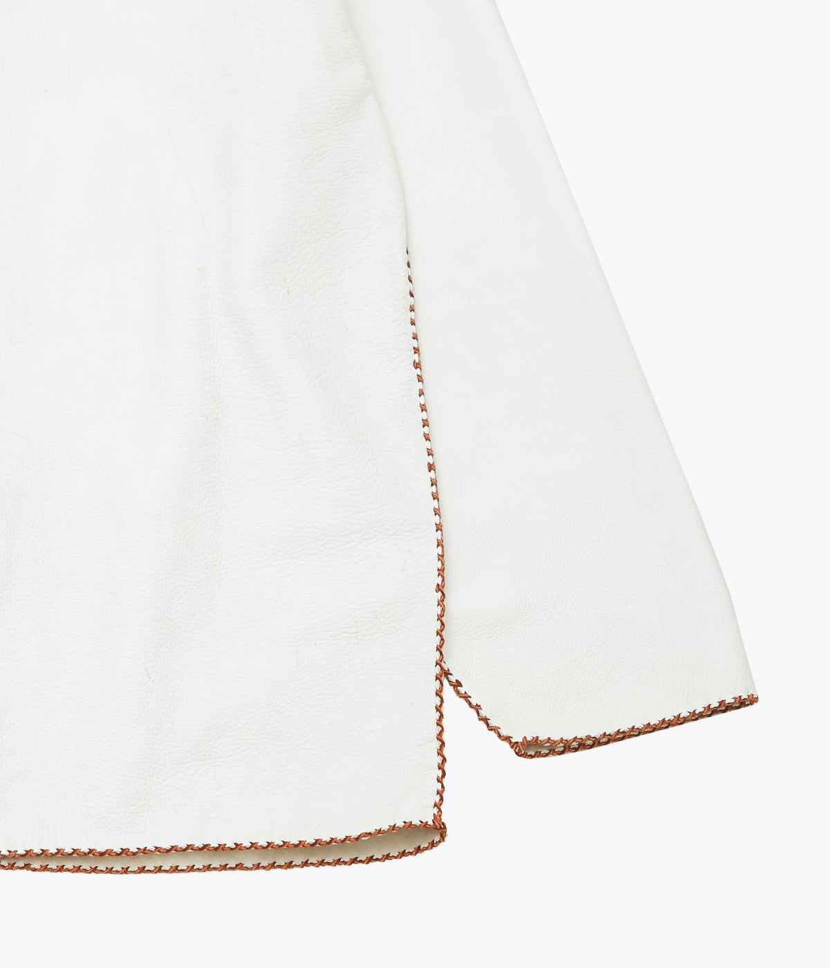 PAM DIETRICH ''DEERSKIN MY JACKET'' (CREAM | TOBACCO GRAIN)