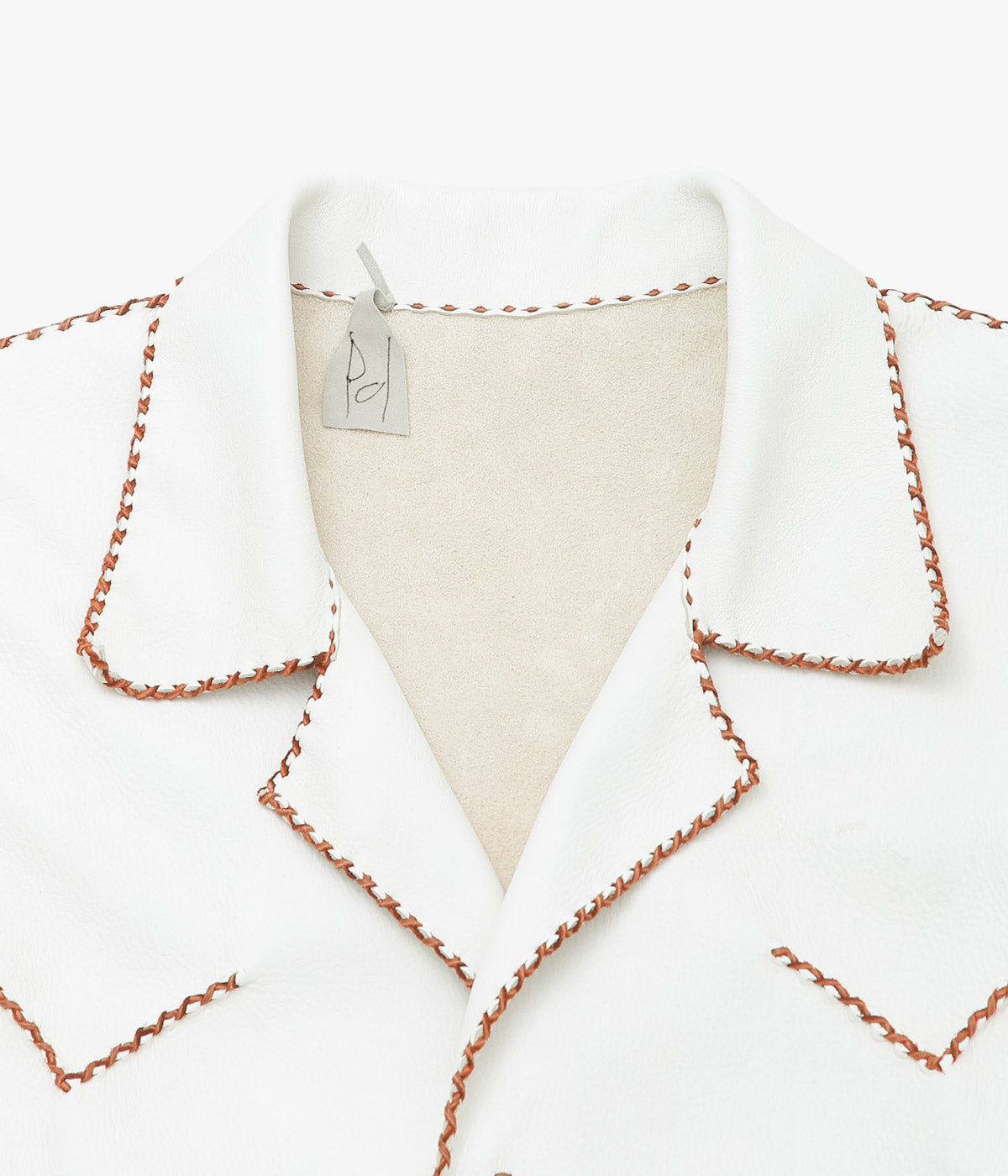 PAM DIETRICH ''DEERSKIN MY JACKET'' (CREAM | TOBACCO GRAIN)