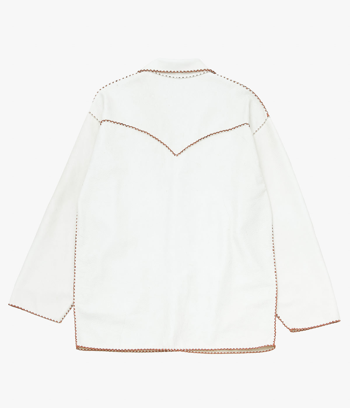PAM DIETRICH ''DEERSKIN MY JACKET'' (CREAM | TOBACCO GRAIN)