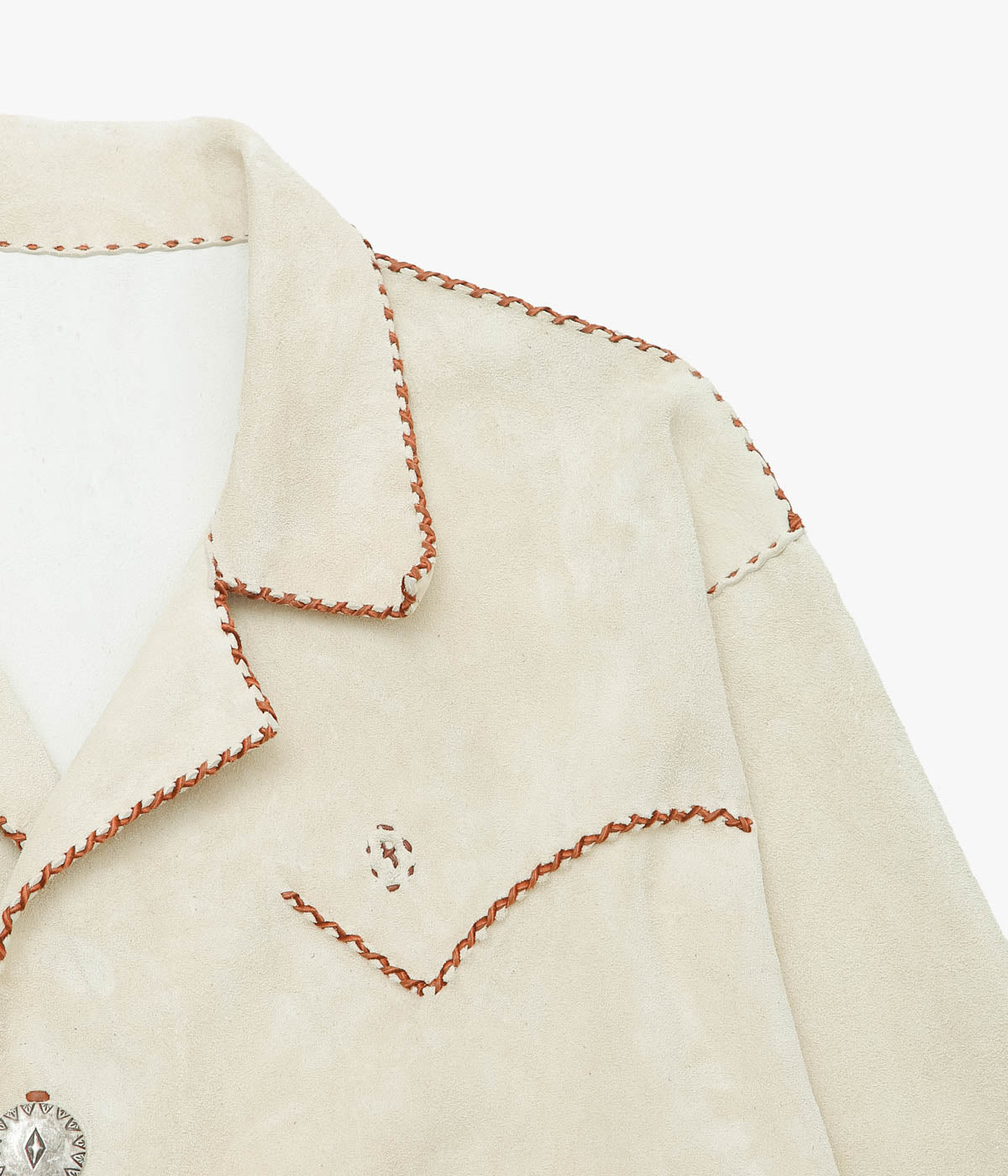 PAM DIETRICH ''DEERSKIN MY JACKET'' (CREAM｜TOBACCO SUEDE) – THE