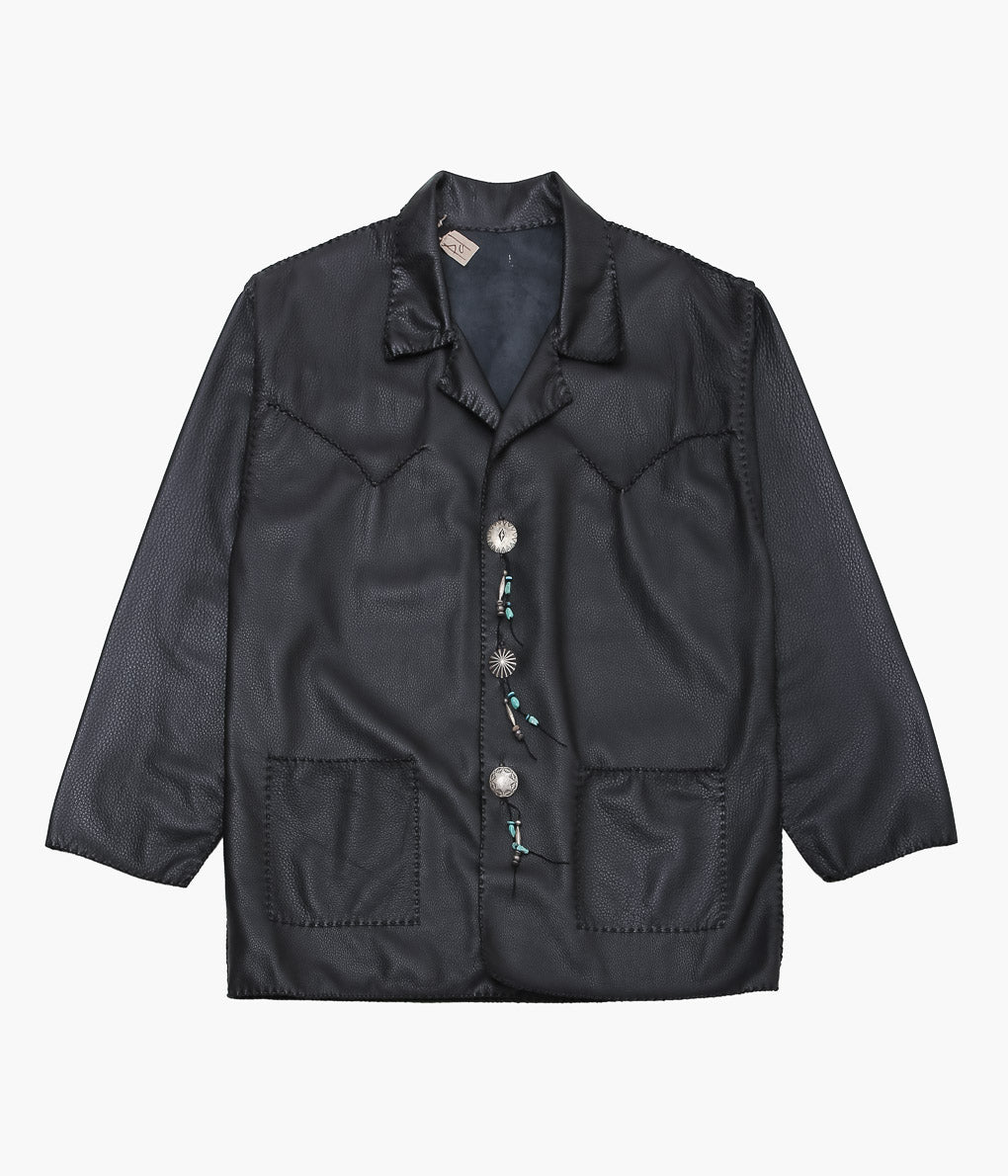 PAM DIETRICH ''DEERSKIN MY JACKET'' (NZ BALACK)