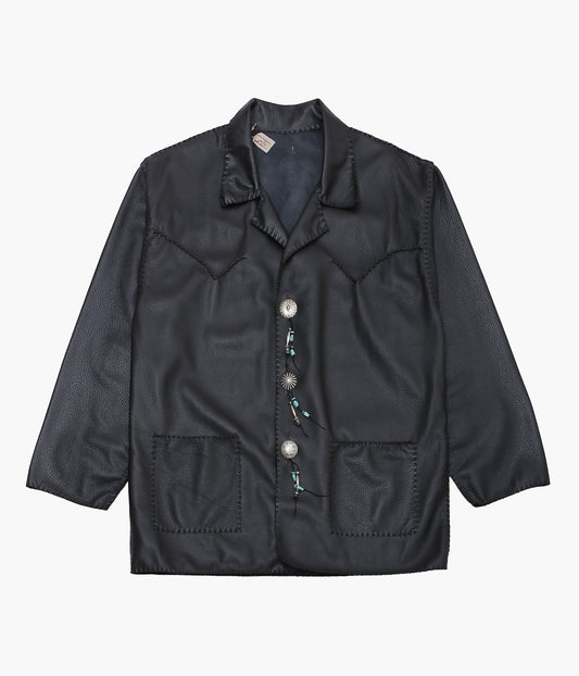 PAM DIETRICH ''DEERSKIN MY JACKET'' (NZ BALACK)