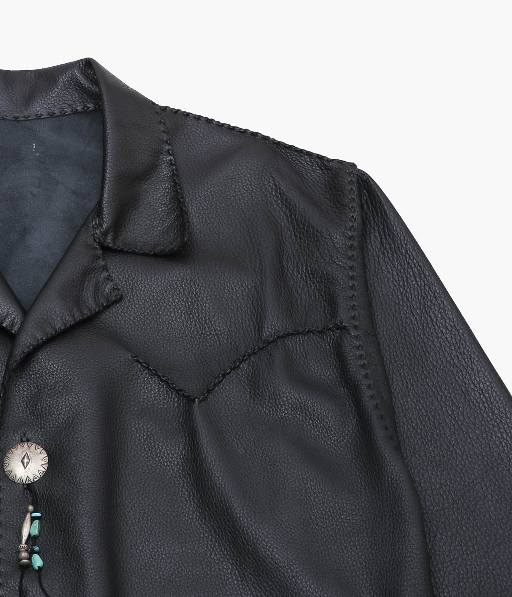 PAM DIETRICH ''DEERSKIN MY JACKET'' (NZ BALACK)