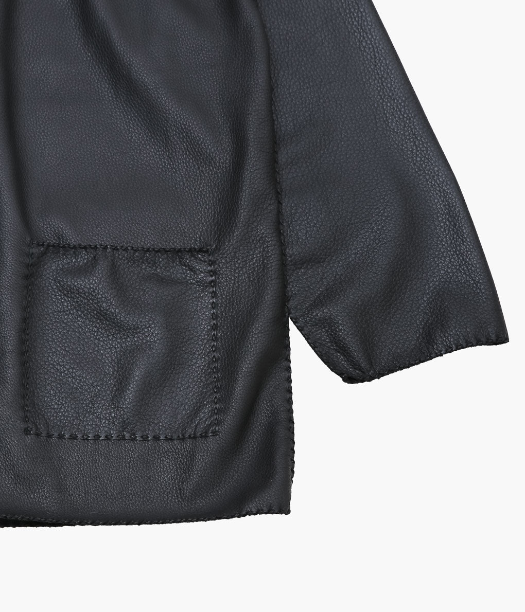 PAM DIETRICH ''DEERSKIN MY JACKET'' (NZ BALACK)