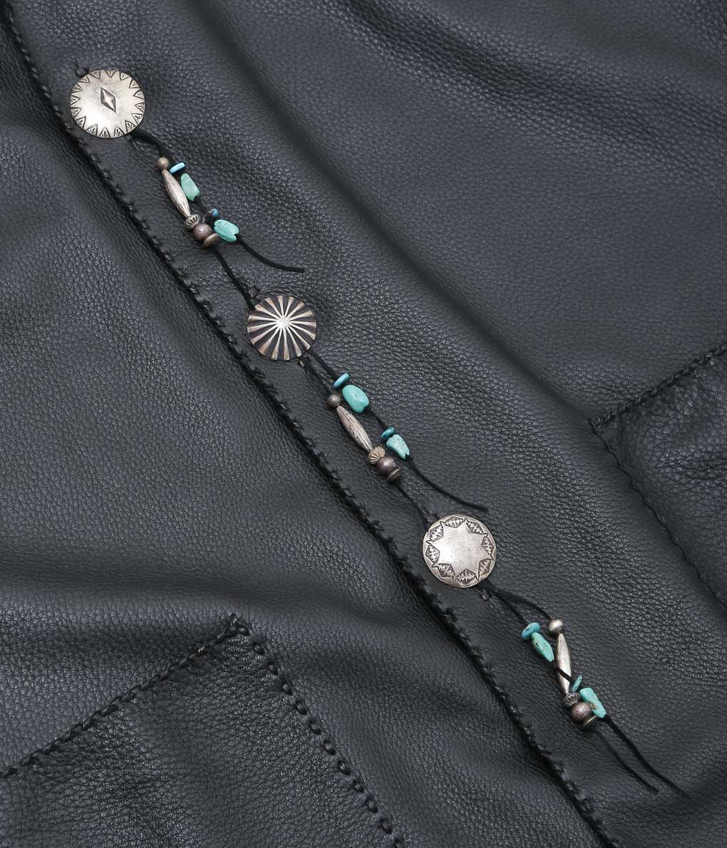 PAM DIETRICH ''DEERSKIN MY JACKET'' (NZ BALACK)