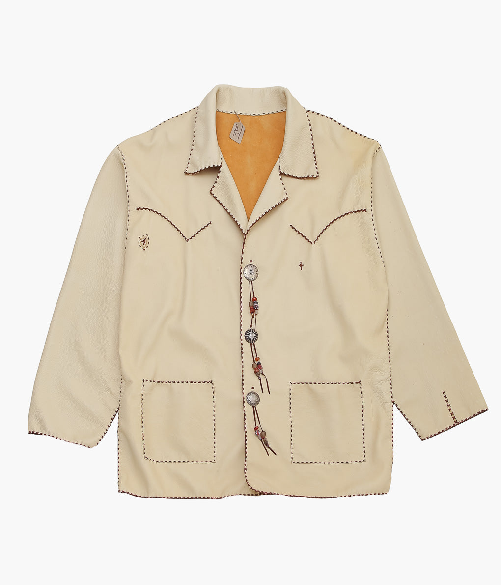 PAM DIETRICH ''DEERSKIN MY JACKET'' (PALOMINO GRAIN / TOBACCOLACE)
