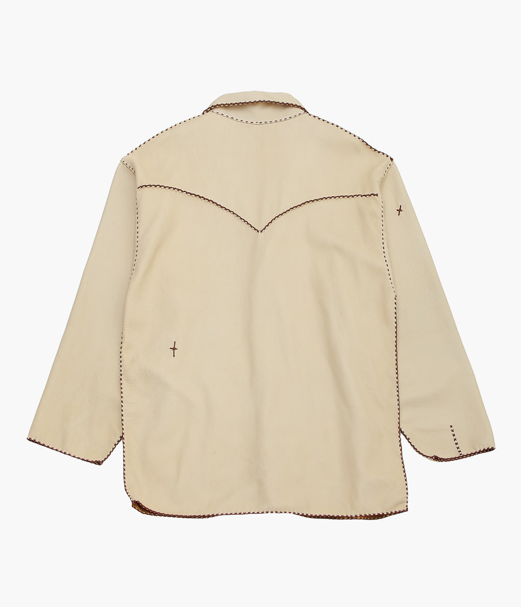 PAM DIETRICH ''DEERSKIN MY JACKET'' (PALOMINO GRAIN / TOBACCOLACE