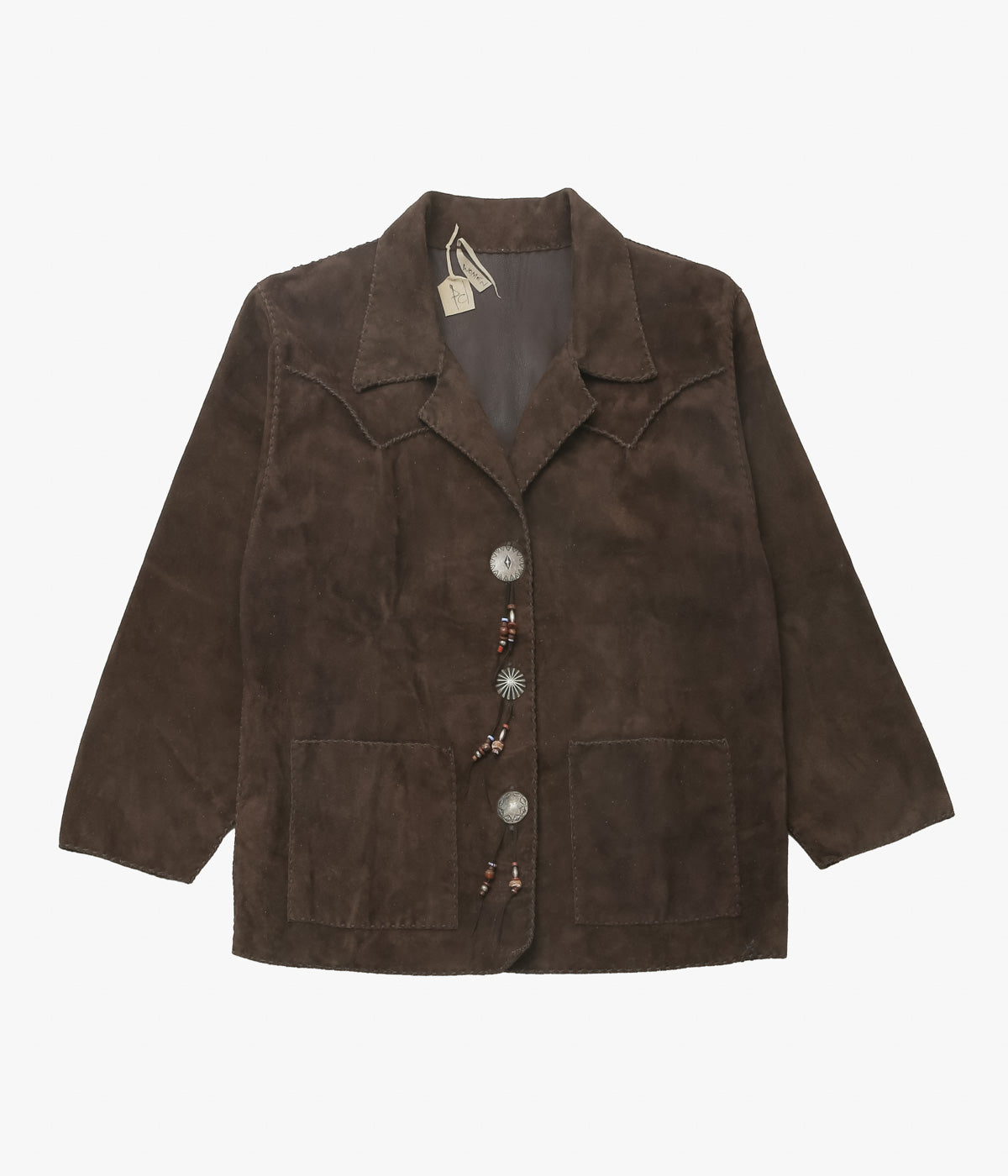 PAM DIETRICH 'DEERSKIN MY JACKET SMALL' (CHOCOLATE SUEDE)