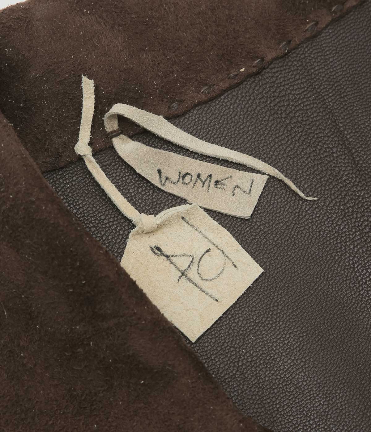 PAM DIETRICH 'DEERSKIN MY JACKET SMALL' (CHOCOLATE SUEDE)