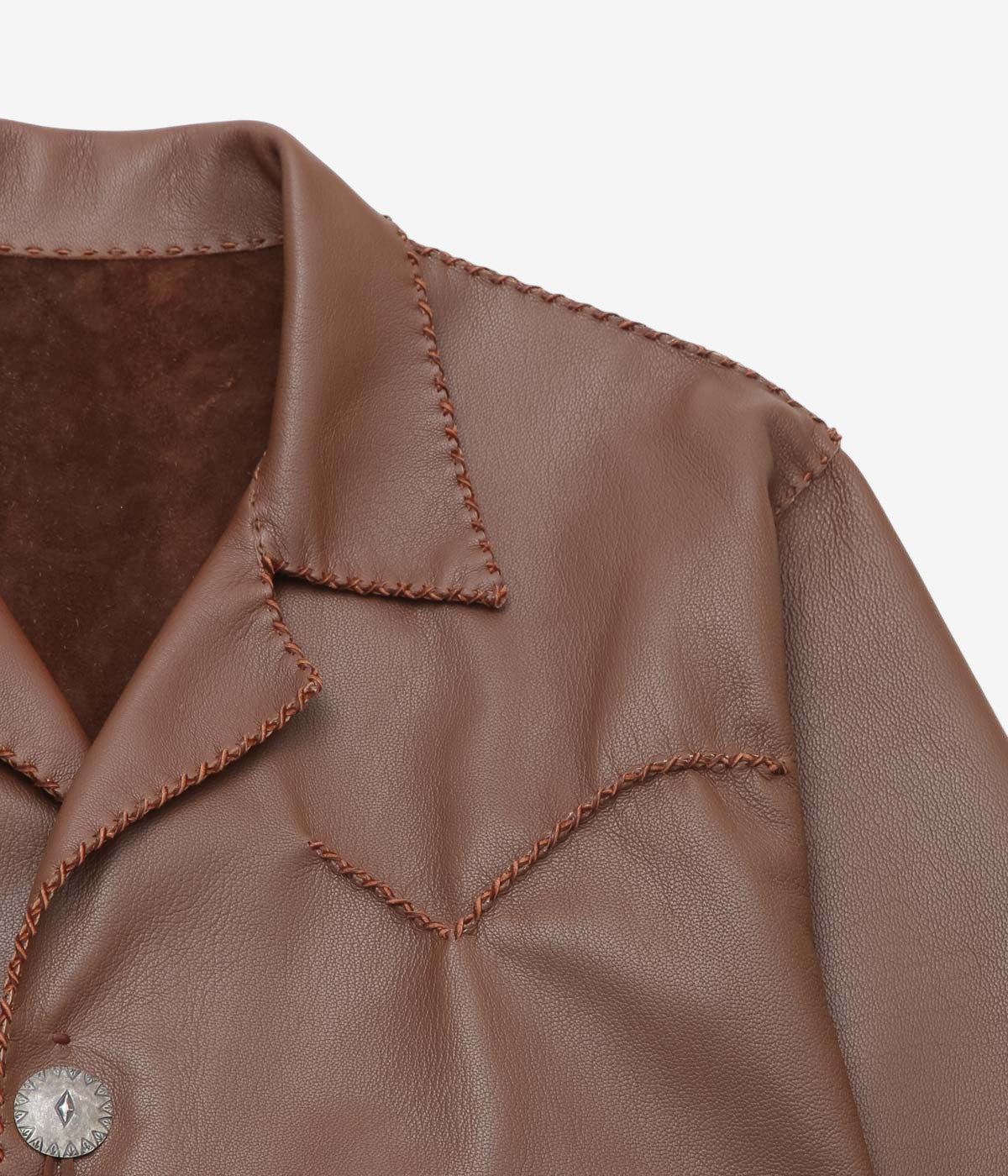 PAM DIETRICH "DEERSKIN MY JACKET" (TOBACCO GRAIN)