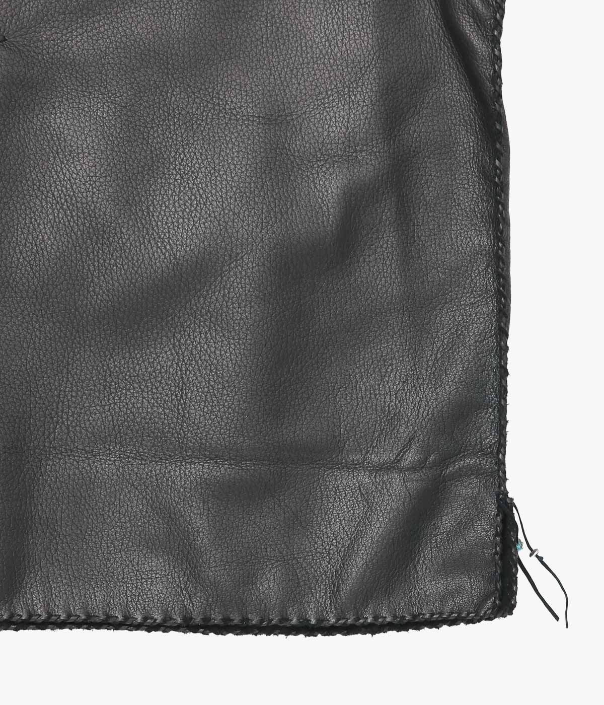 PAM DIETRICH ''DEERSKIN VEST'' (BLACK) – THE STORE BY MAIDENS