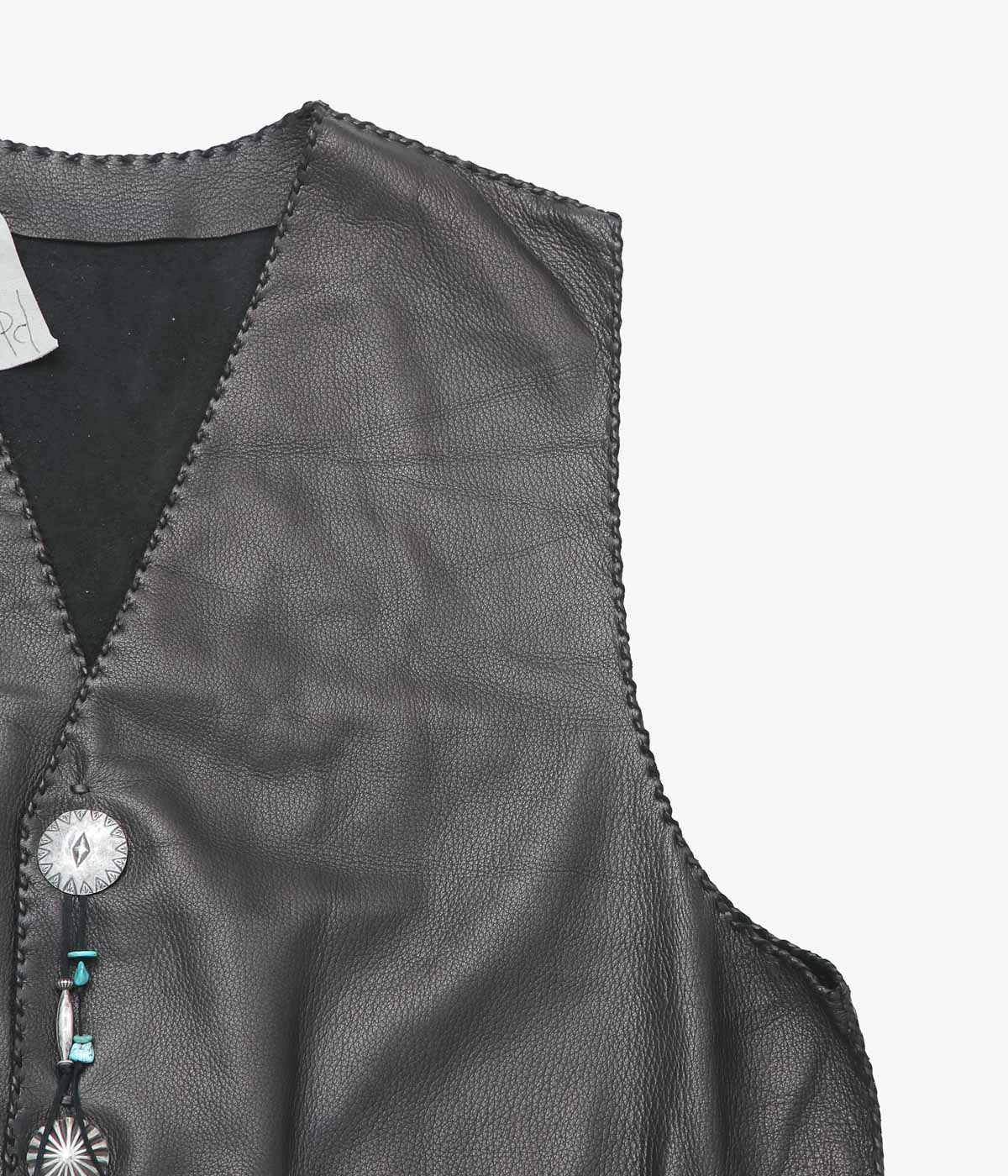 ジャケット・アウター PAM DIETRICH DEERSKIN VEST PAM DIETRICH ''DEERSKIN VEST'' (BLACK) – THE STORE BY MAIDENS