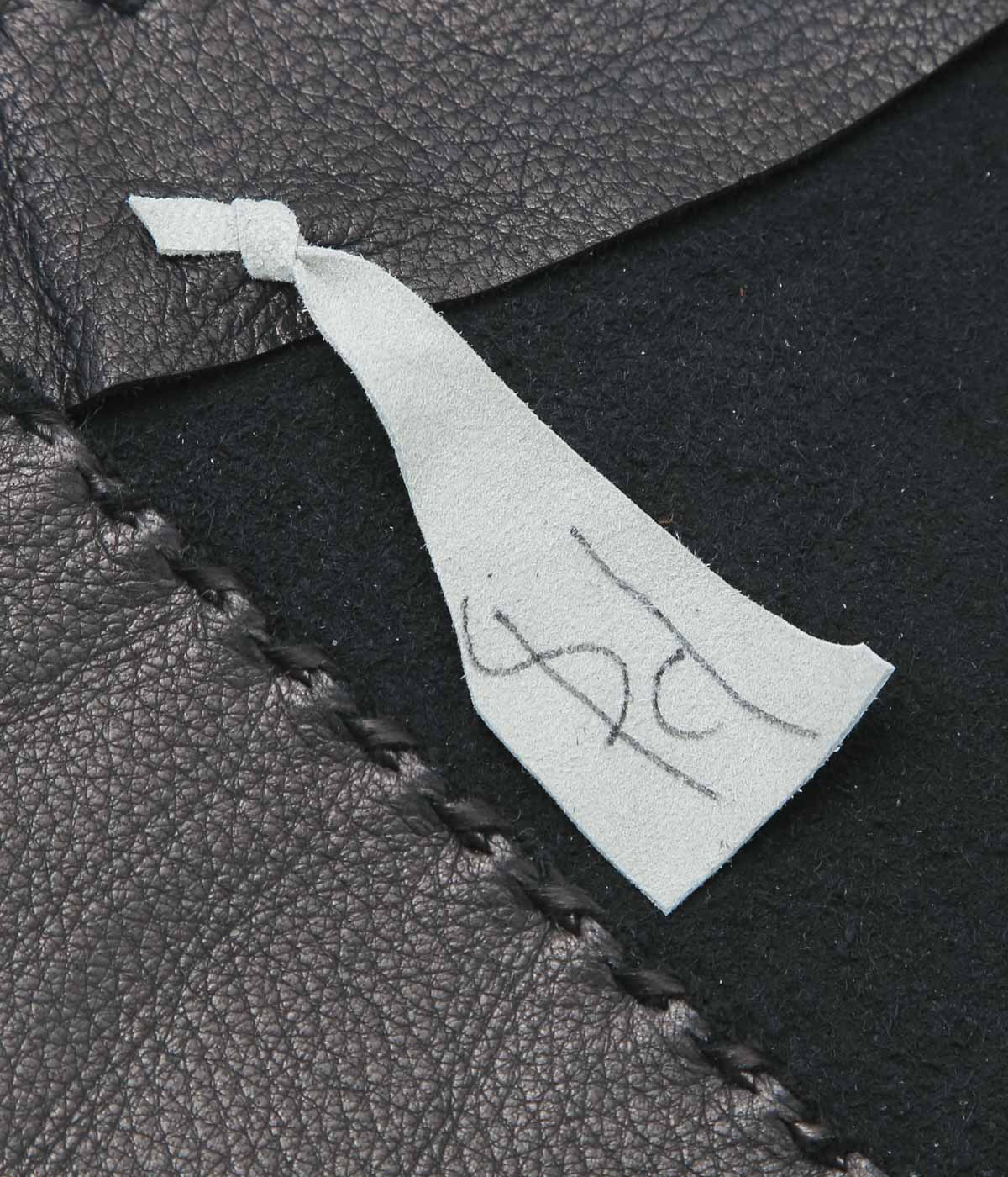 PAM DIETRICH ''DEERSKIN VEST'' (BLACK) – THE STORE BY MAIDENS