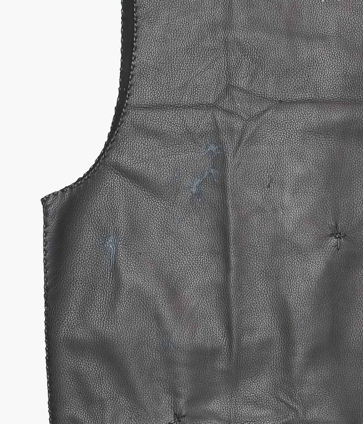 PAM DIETRICH ''DEERSKIN VEST'' (BLACK) – THE STORE BY MAIDENS