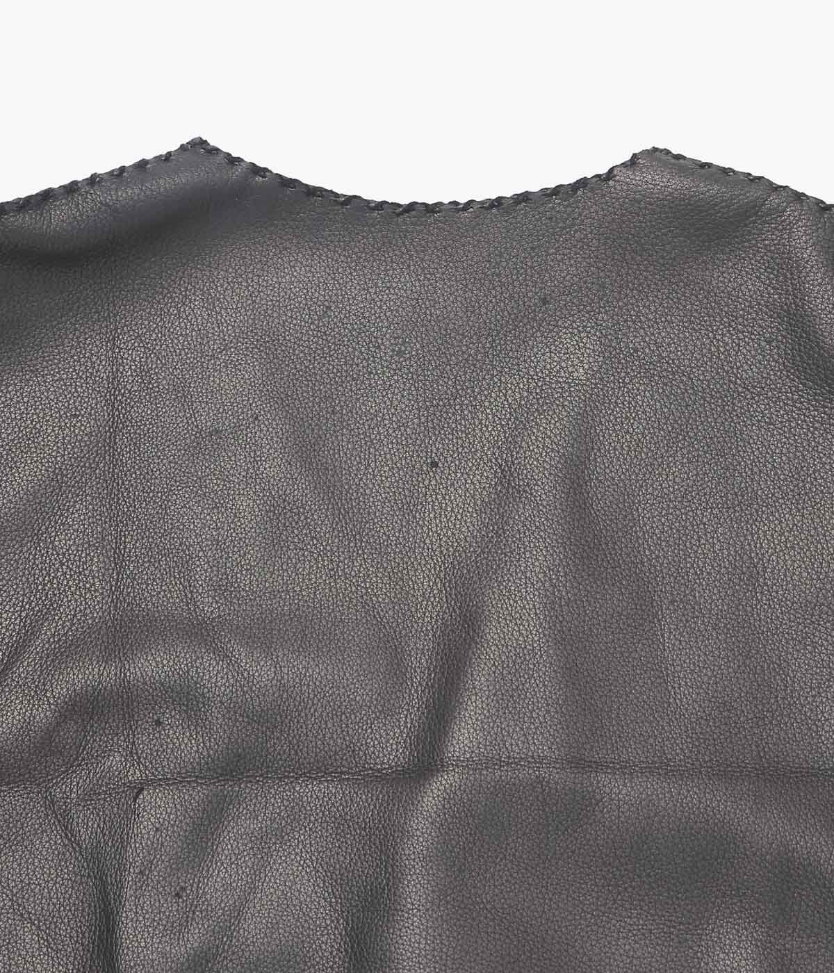 PAM DIETRICH ''DEERSKIN VEST'' (BLACK) – THE STORE BY MAIDENS
