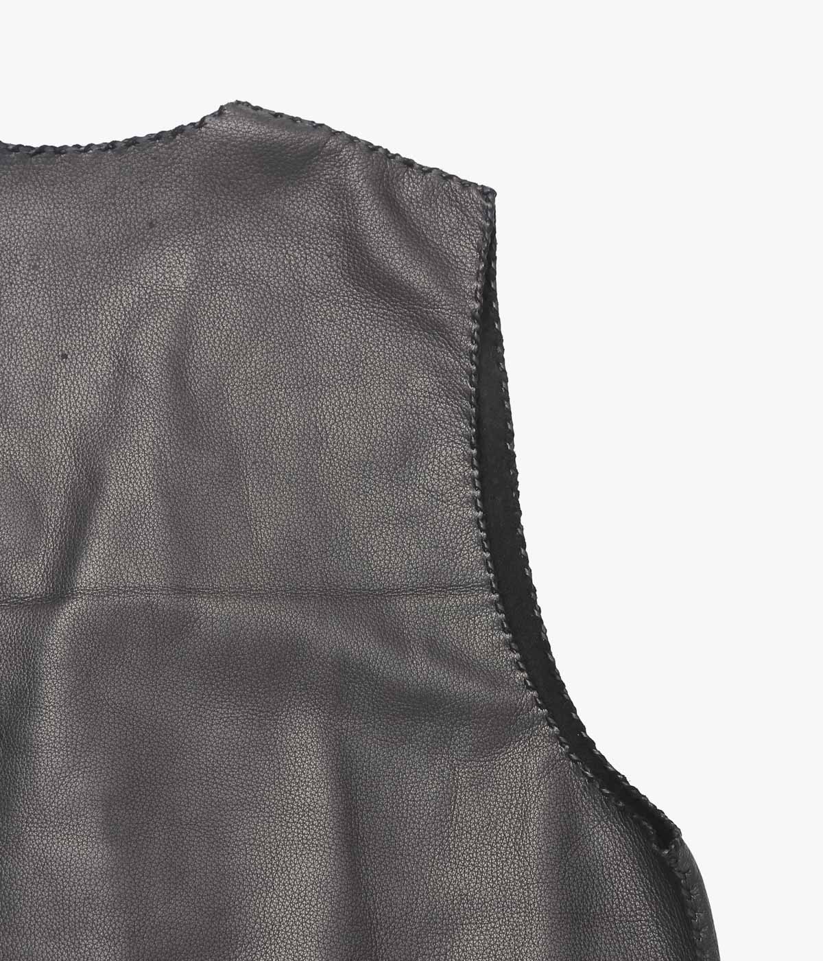 ジャケット・アウター PAM DIETRICH DEERSKIN VEST PAM DIETRICH ''DEERSKIN VEST'' (BLACK) – THE STORE BY MAIDENS