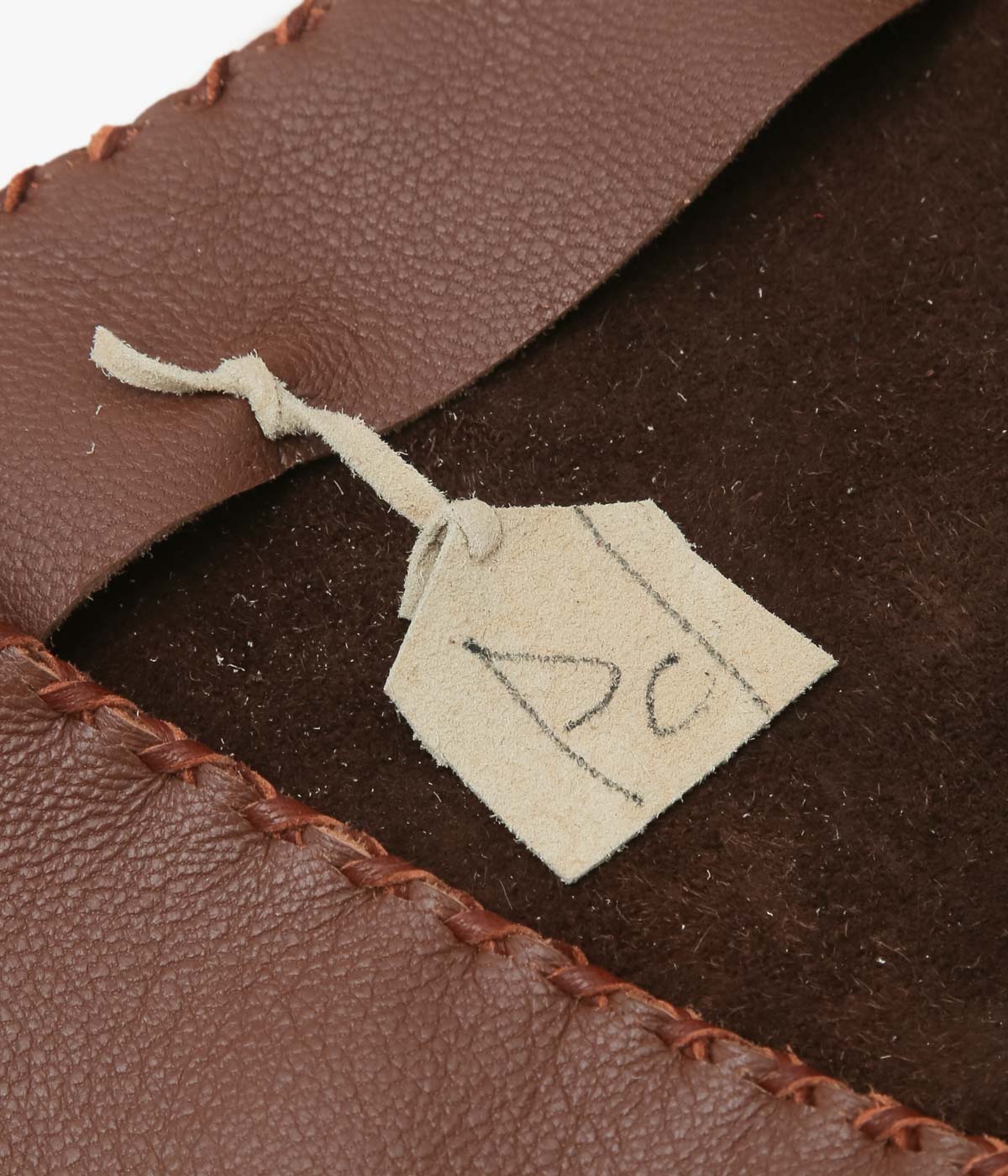 PAM DIETRICH ''DEERSKIN VEST'' (TOBACO GRAIN)