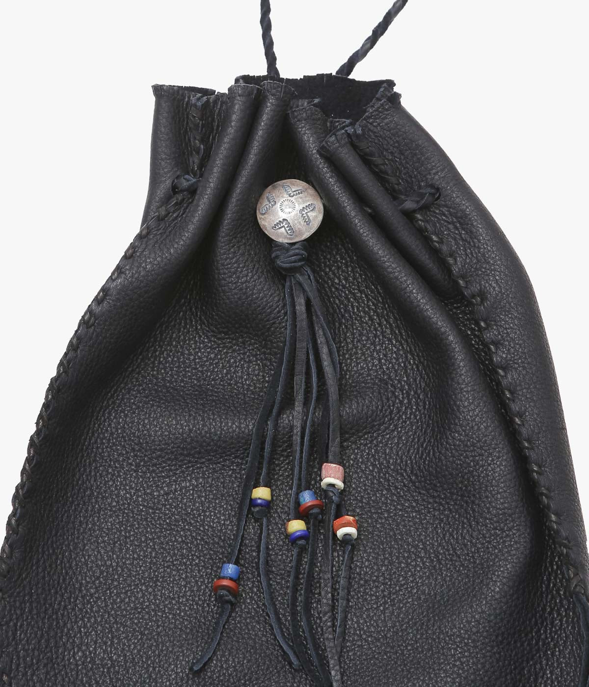 PAM DIETRICH "DRAWSTRING BAG" (BLACK)