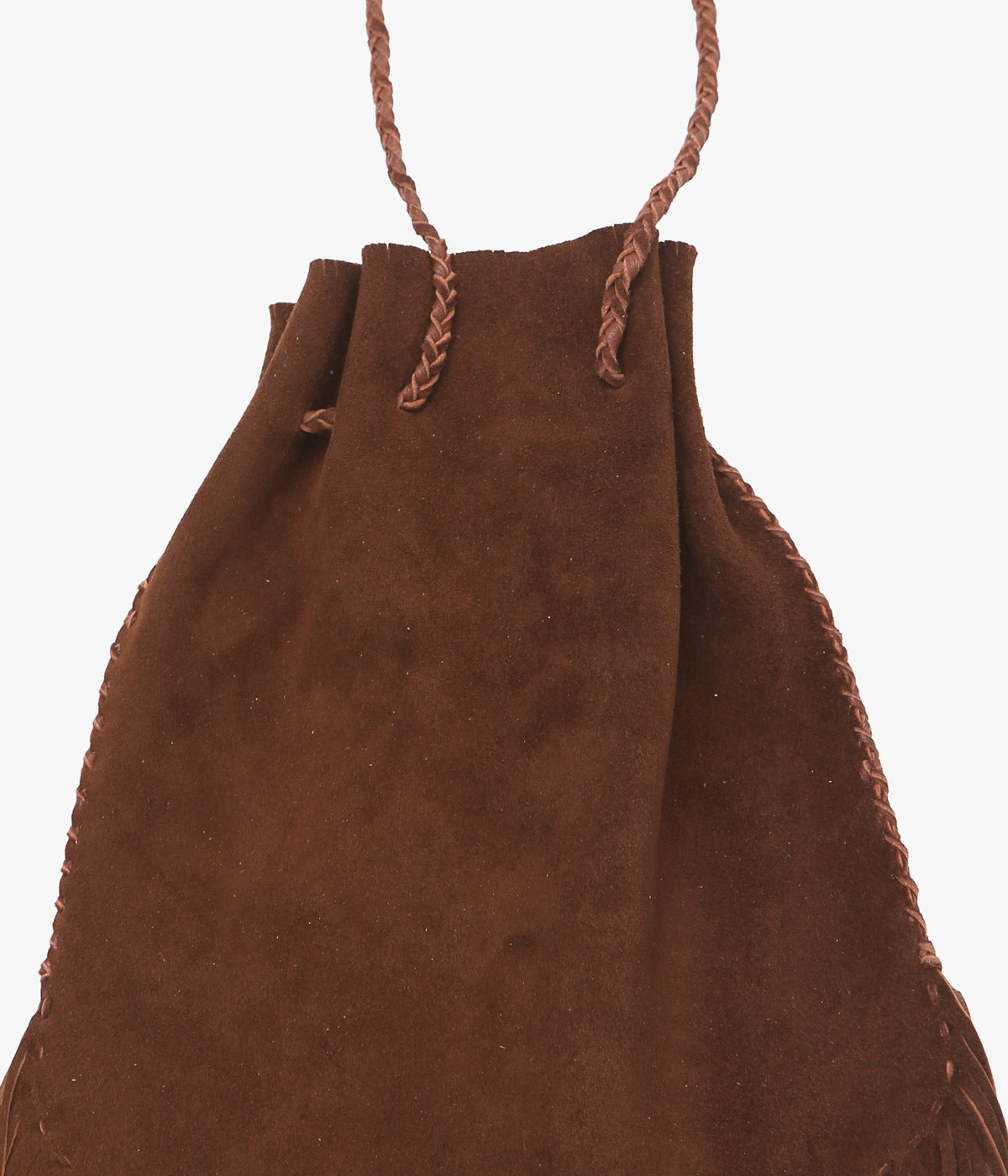 PAM DIETRICH ''DRAWSTRING BAG'' (TOBACCO SUEDE)
