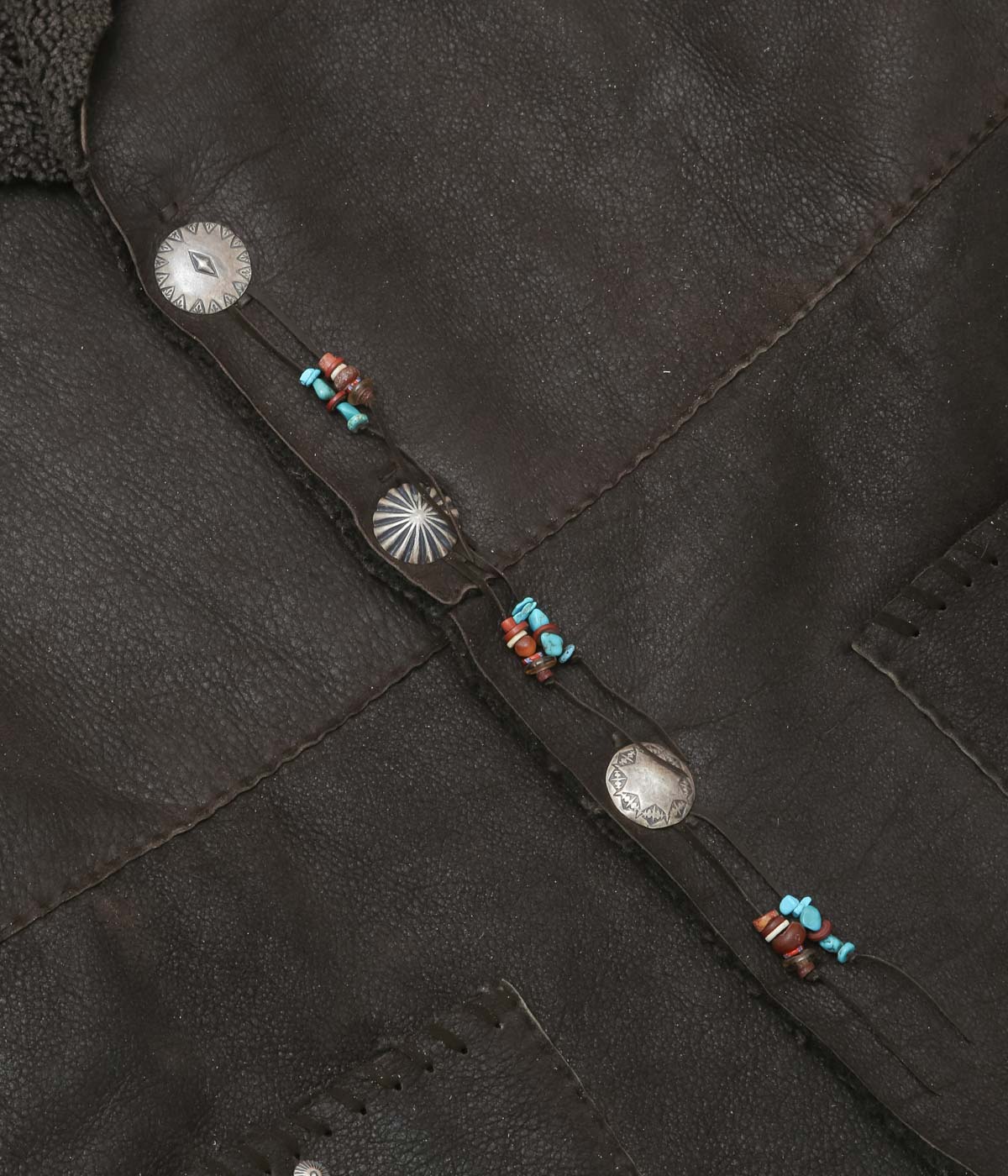 PAM DIETRICH ''SHEARLING JACKET'' (DISTRESS BROWN)