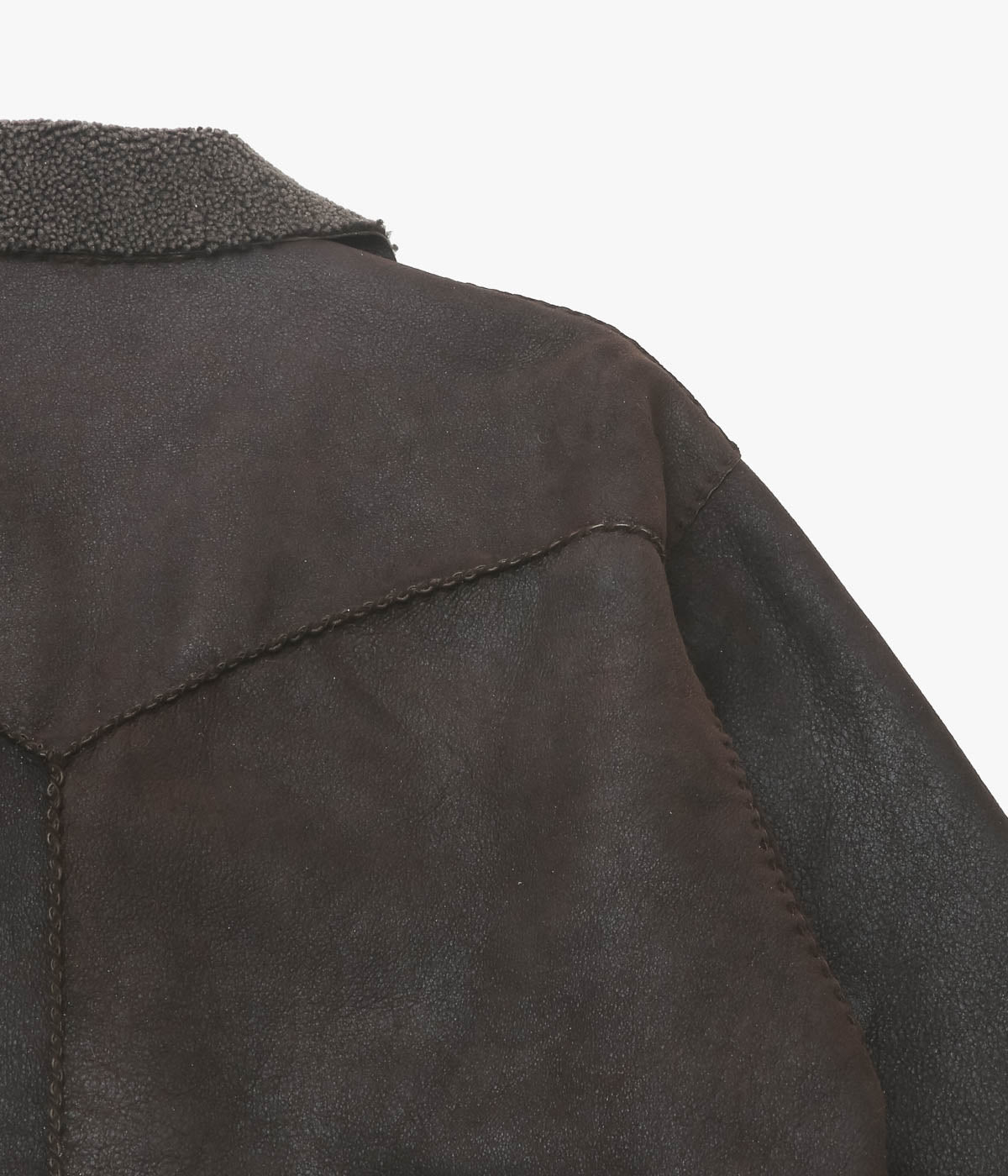 PAM DIETRICH ''SHEARLING JACKET'' (DISTRESS BROWN)