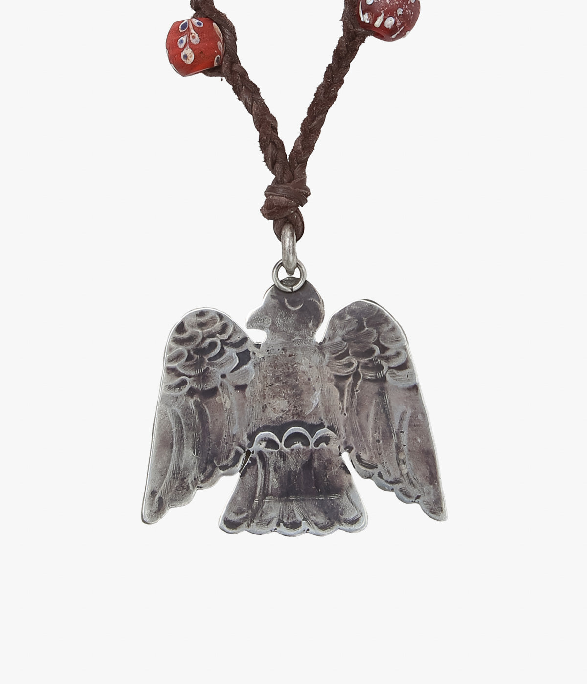 PAM DIETRICH "THUNDERBIRD NECKLACE | ANTIQUE BEADS①" (SILVER)