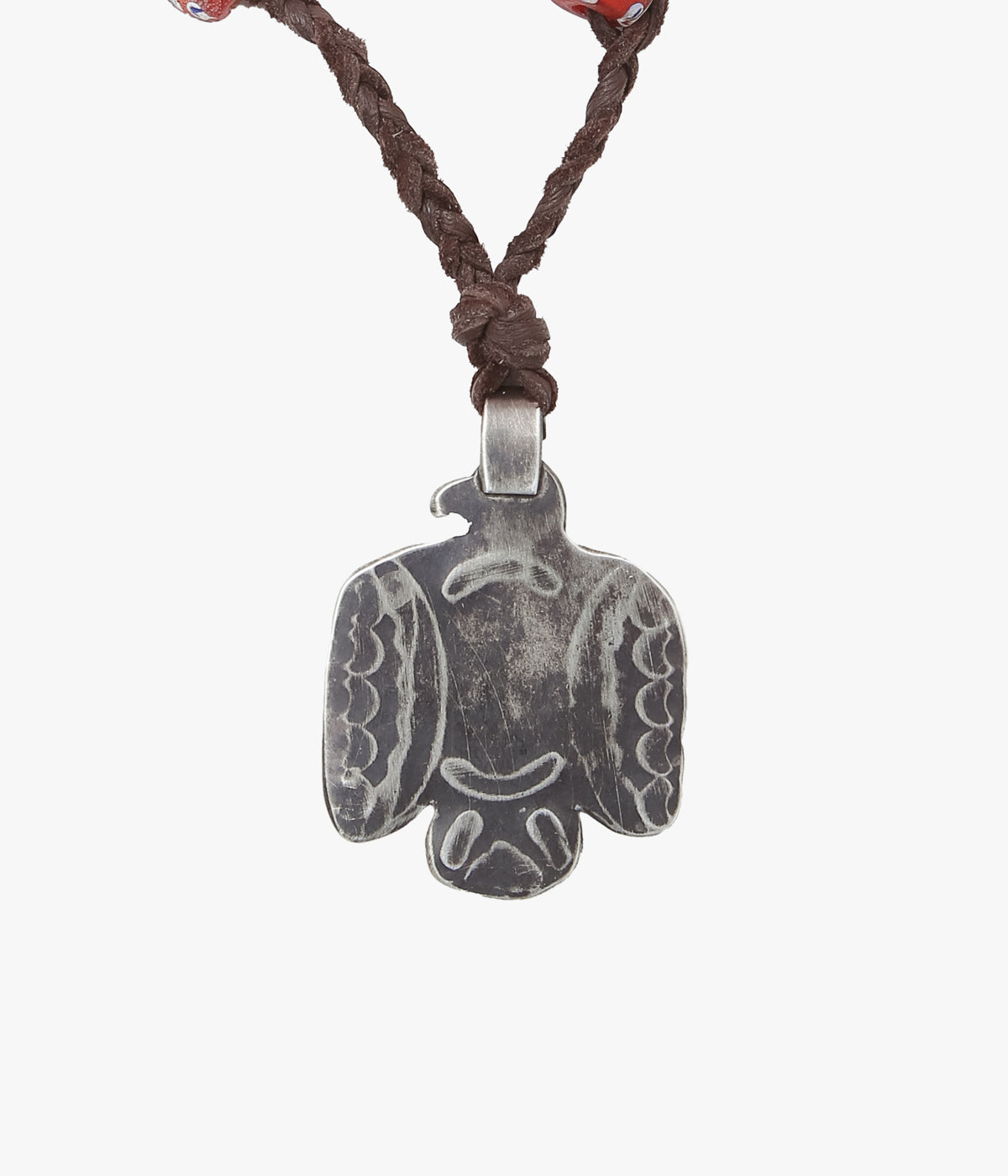 PAM DIETRICH "THUNDERBIRD NECKLACE | ANTIQUE BEADS ②" (SILVER)