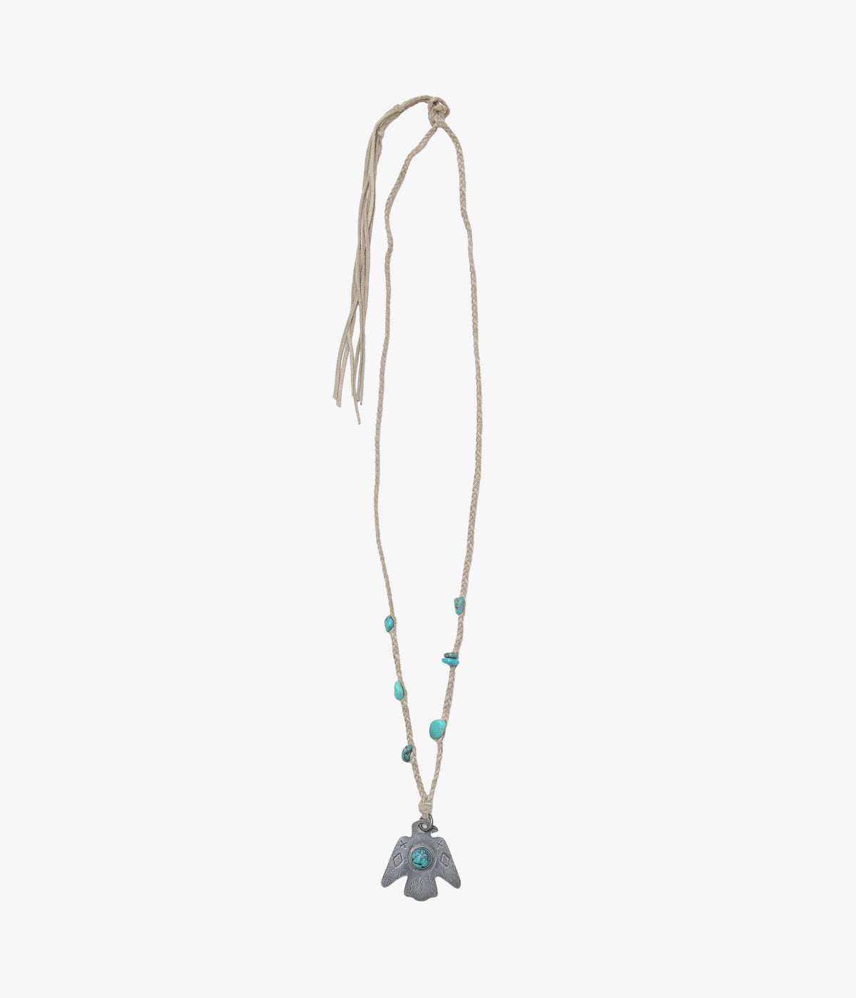 PAM DIETRICH 'THUNDERBIRD NECKLACE｜TURQUOISE' (SILVER)