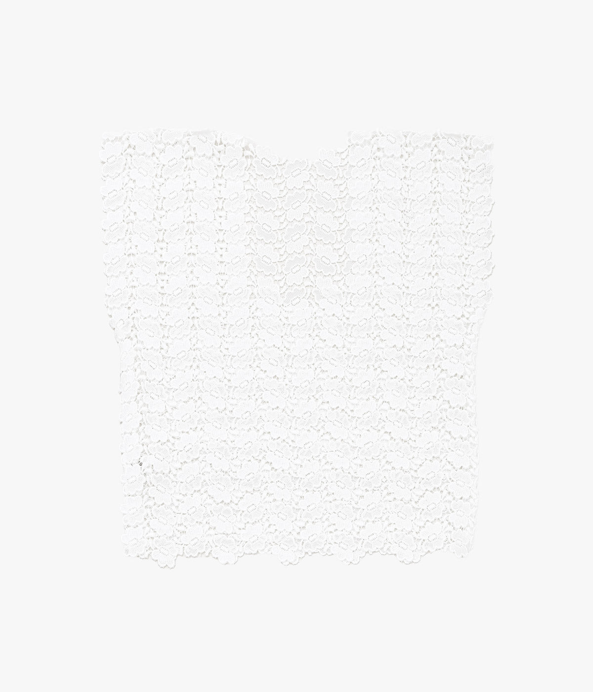 PAN ''BISCHOFF BUTTERFLY LACE S/S BLOUSE'' (WHITE)