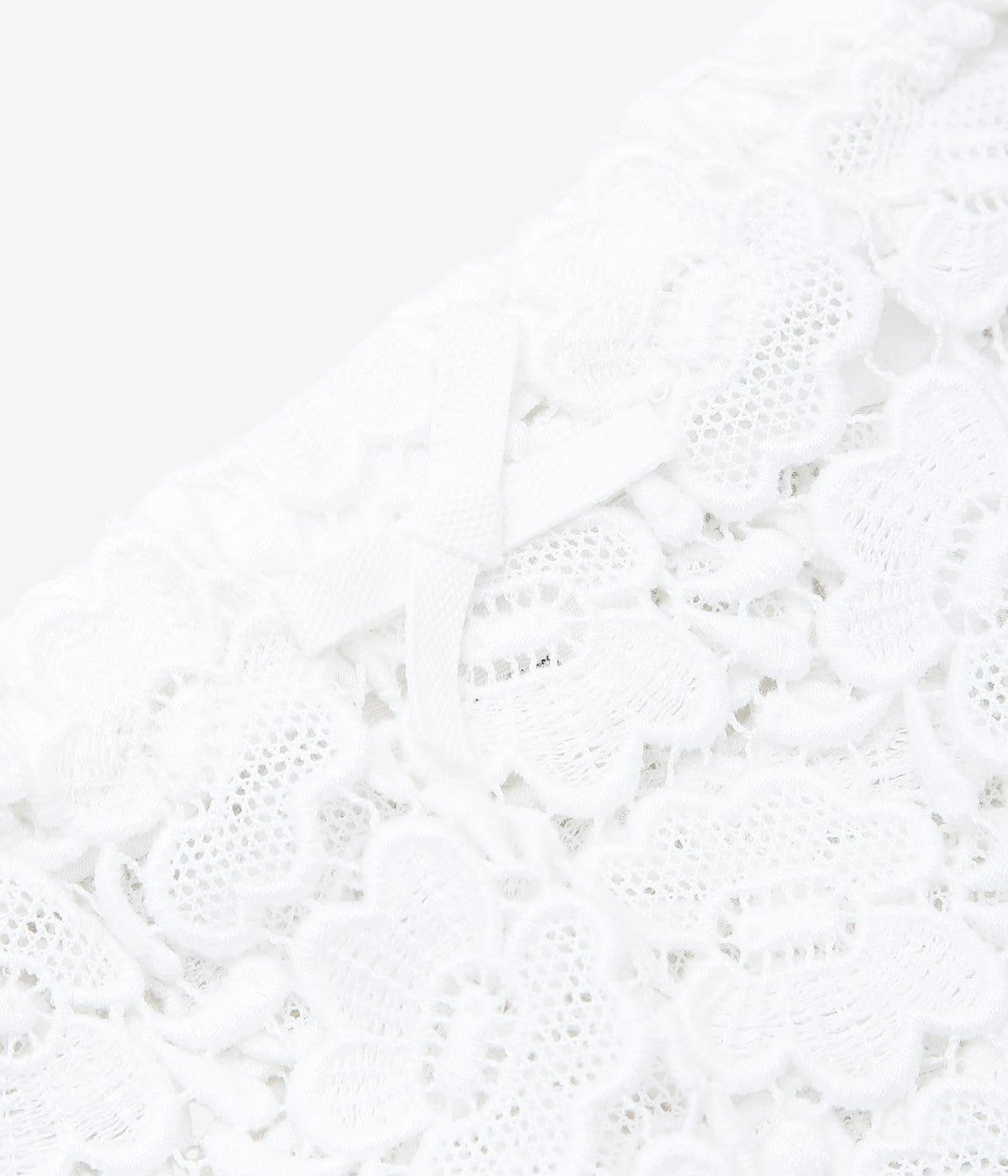 팬 「비숍 버터플라이 레이스 스커트」 (WHITE)