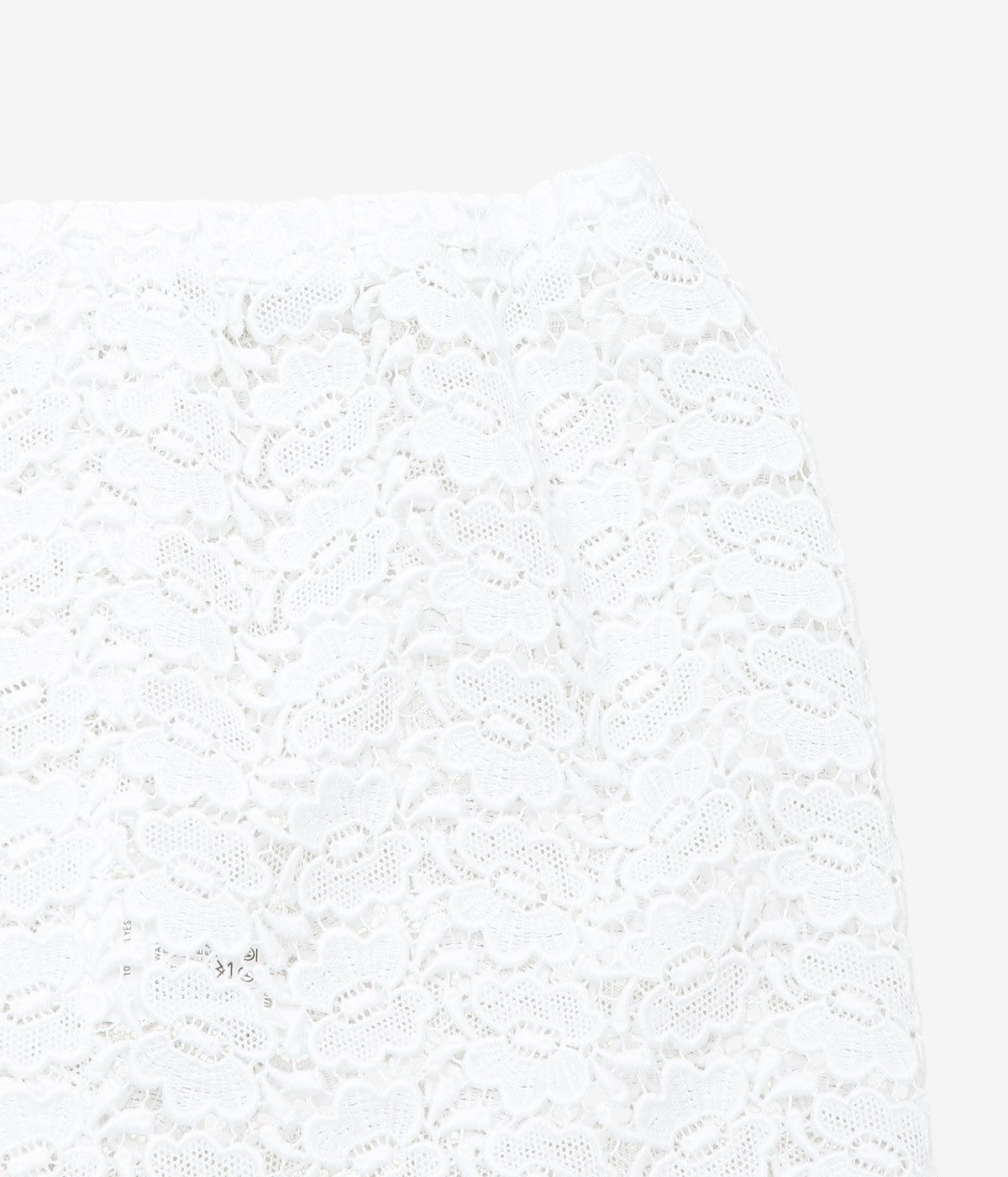 팬 「비숍 버터플라이 레이스 스커트」 (WHITE)