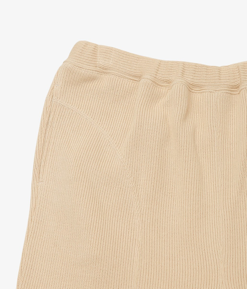 PAN ''COTTON RIB  PANTS'' (BEIGE)