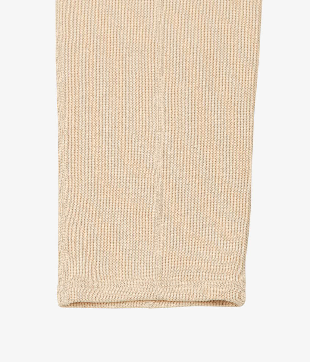 PAN ''COTTON RIB  PANTS'' (BEIGE)