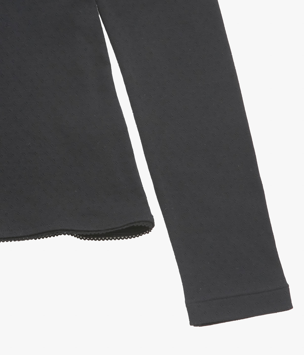 PAN ''EYELET MESH LACE C/D'' (BLACK)