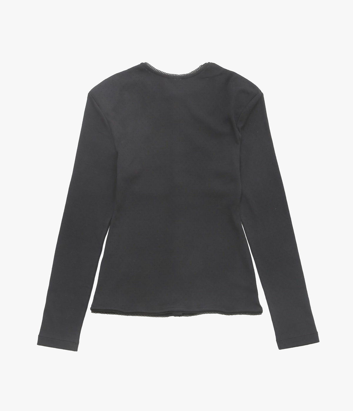 PAN ''EYELET MESH LACE C/D'' (BLACK)