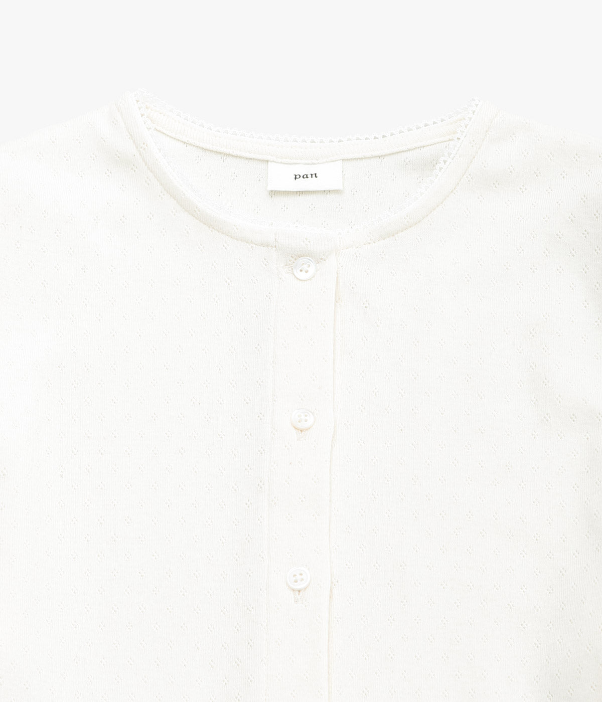 PAN ''EYELET MESH LACE C/D'' (NATURAL)