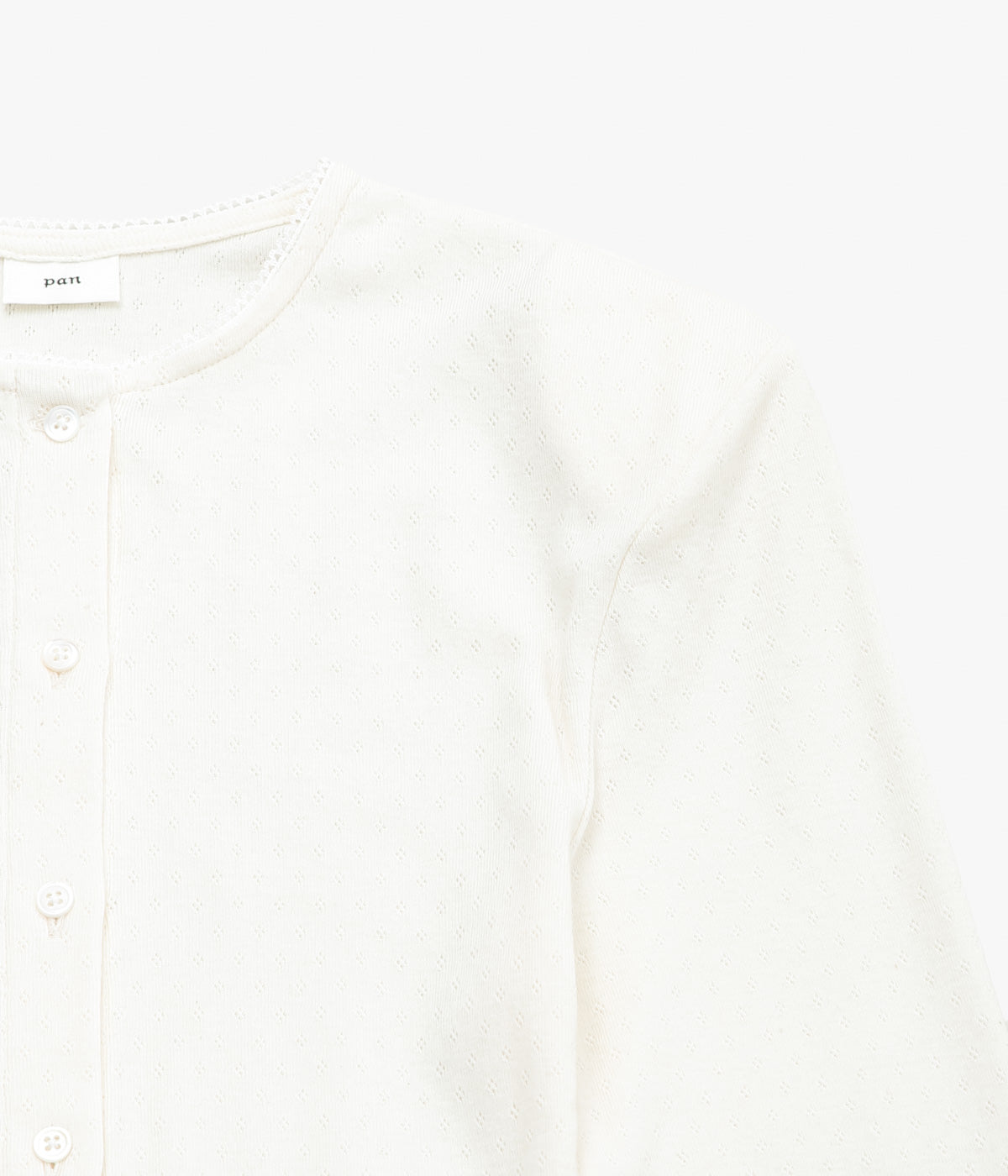 PAN ''EYELET MESH LACE C/D'' (NATURAL)