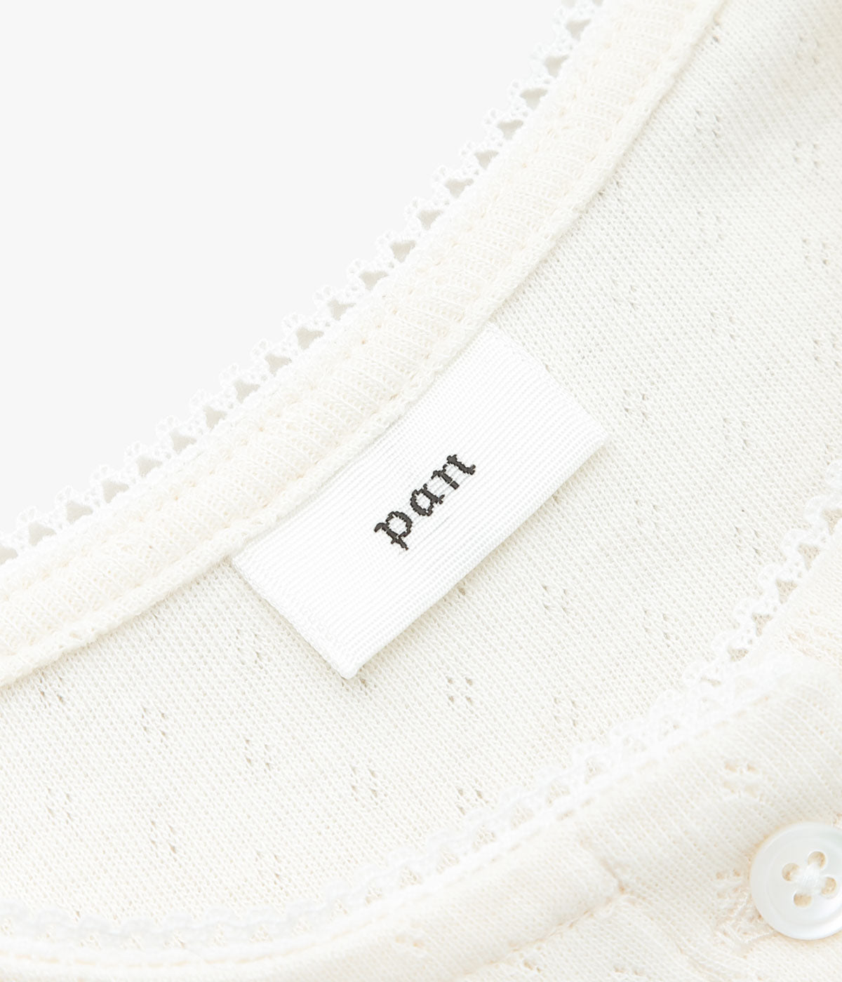 PAN ''EYELET MESH LACE C/D'' (NATURAL)