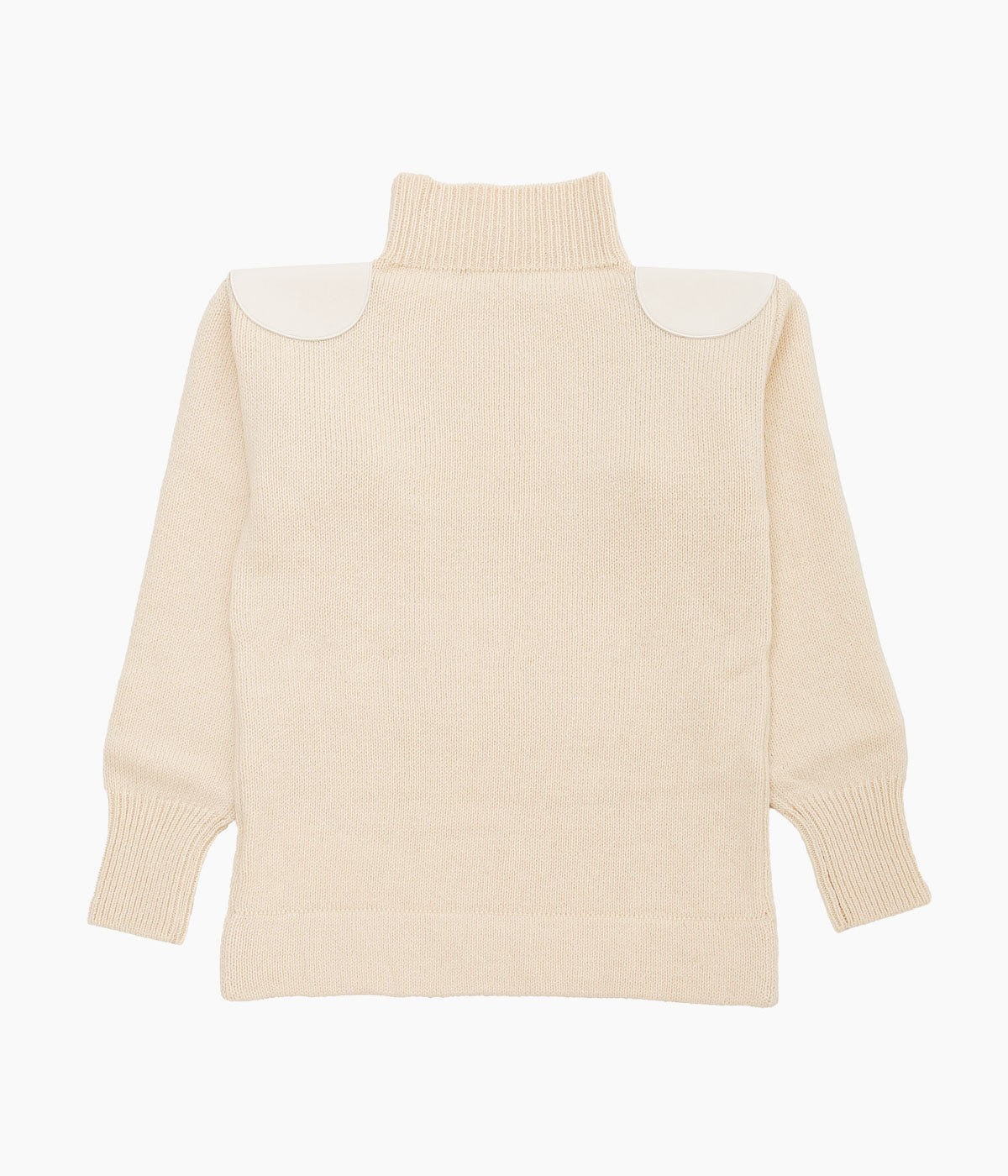 PAN ''MERINO WOOL SHOULDER KNIT'' (CREAM)