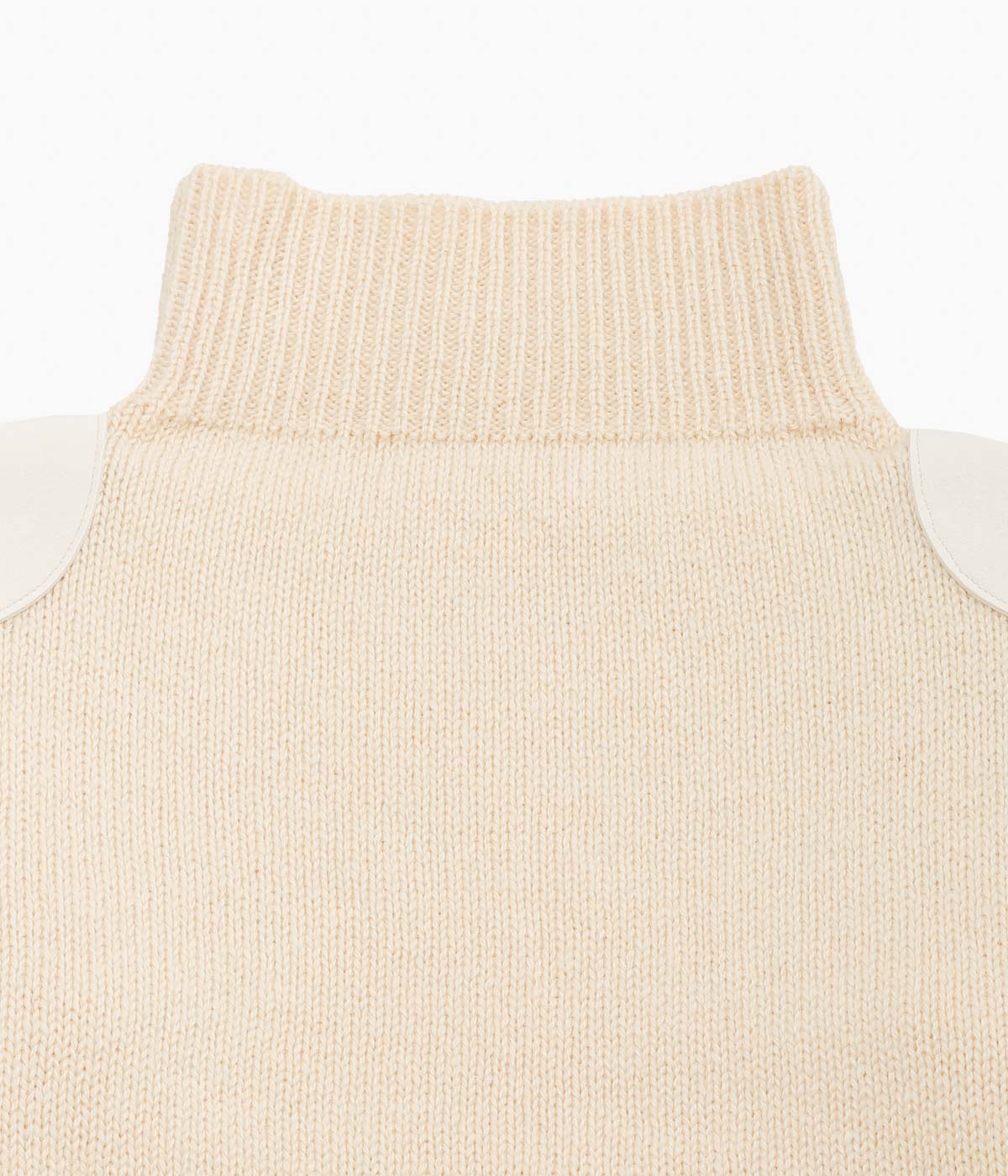 PAN ''MERINO WOOL SHOULDER KNIT'' (CREAM)