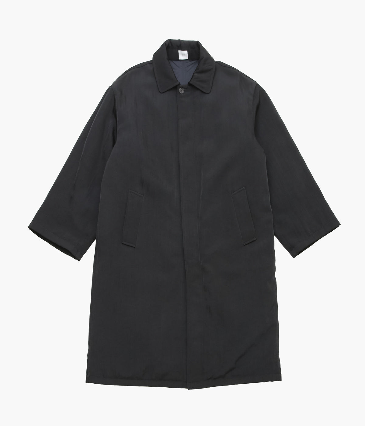 PAN ''NYLON PL LONG COAT'' (BLACK)