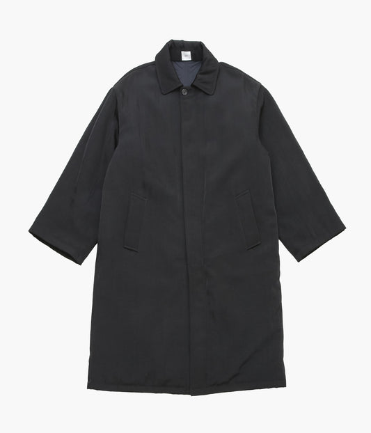 PAN ''NYLON PL LONG COAT'' (BLACK)